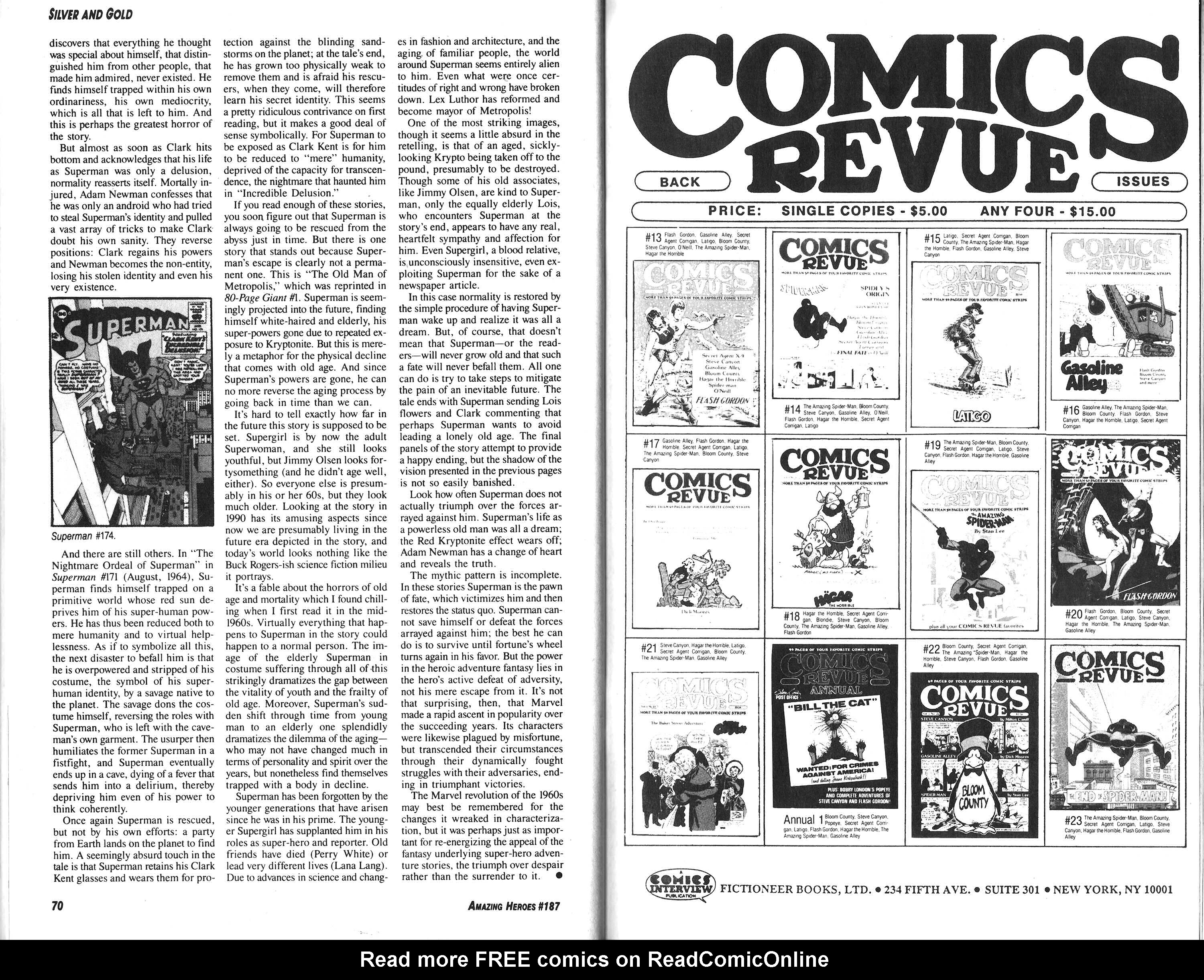 Read online Amazing Heroes comic -  Issue #187 - 36