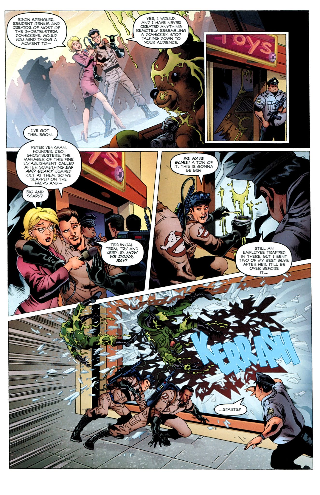 Read online Ghostbusters: Times Scare! comic -  Issue # Full - 5