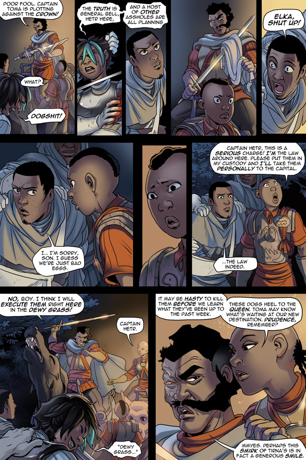 Read online Unsounded comic -  Issue #13 - 113