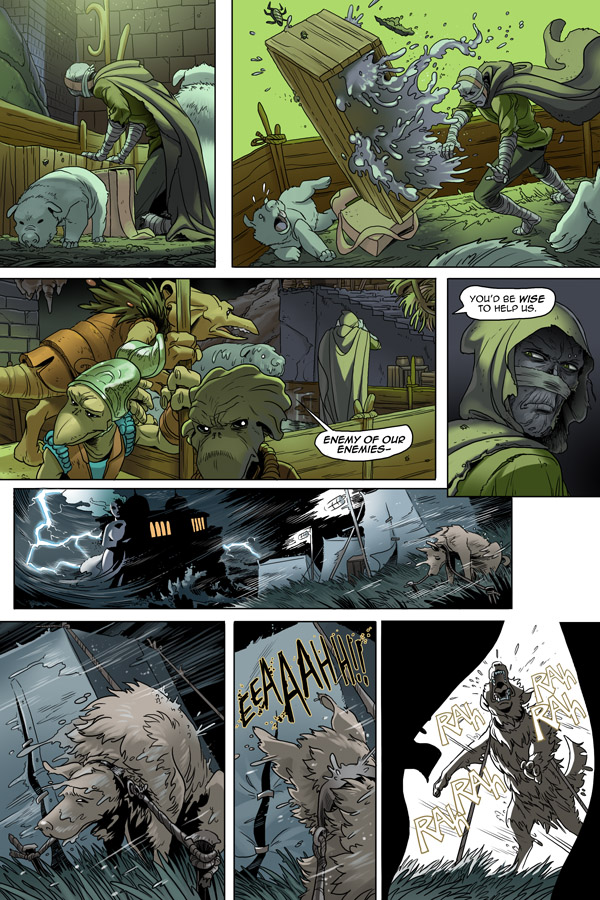 Read online Unsounded comic -  Issue #15 - 39