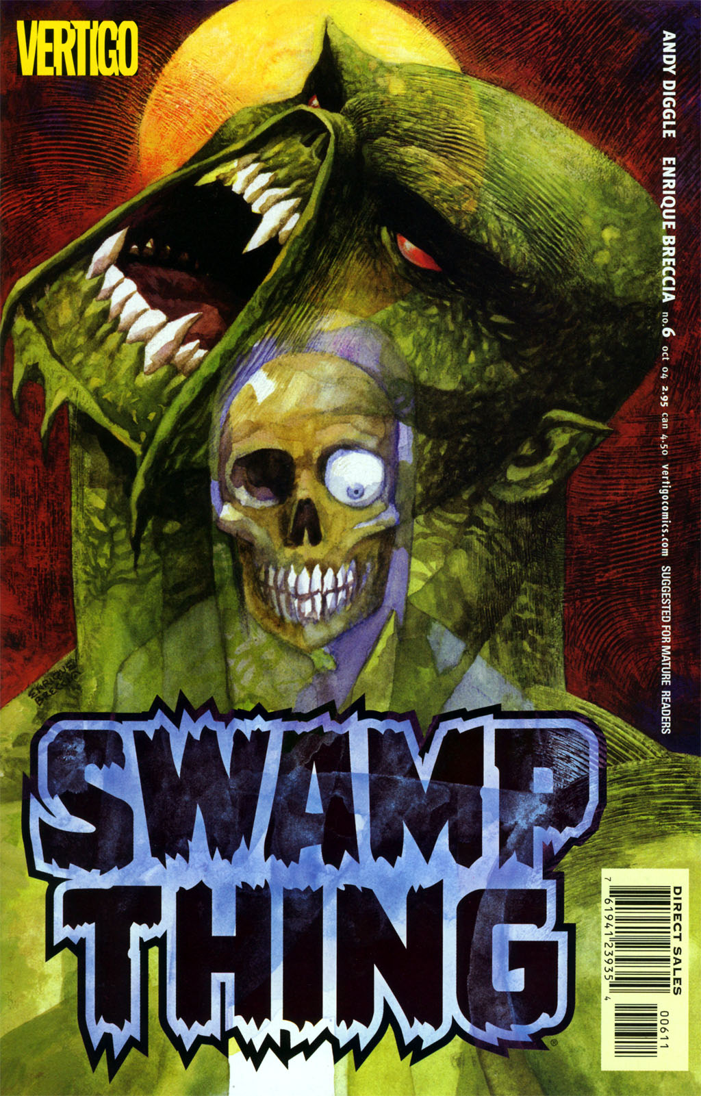 Read online Swamp Thing (2004) comic -  Issue #6 - 1