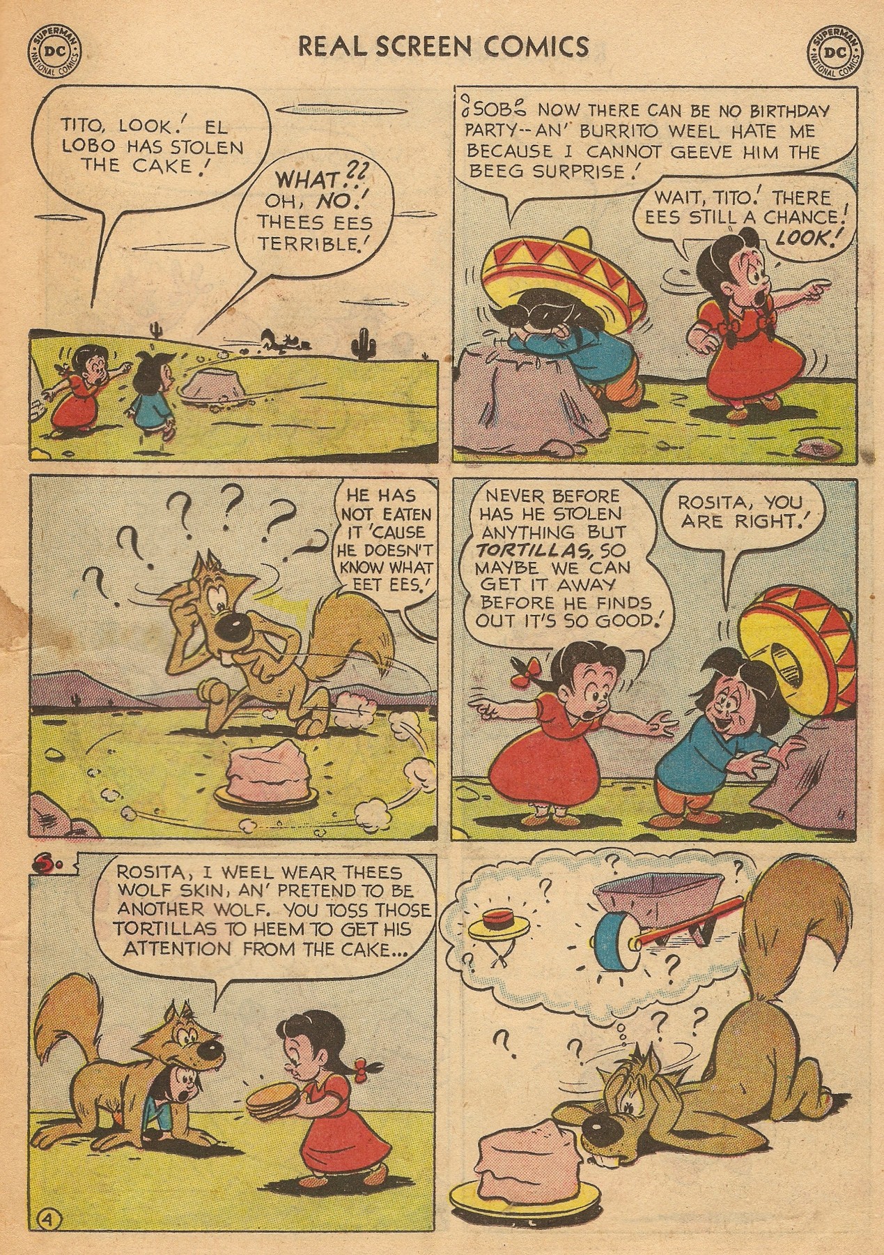 Read online Real Screen Comics comic -  Issue #39 - 33