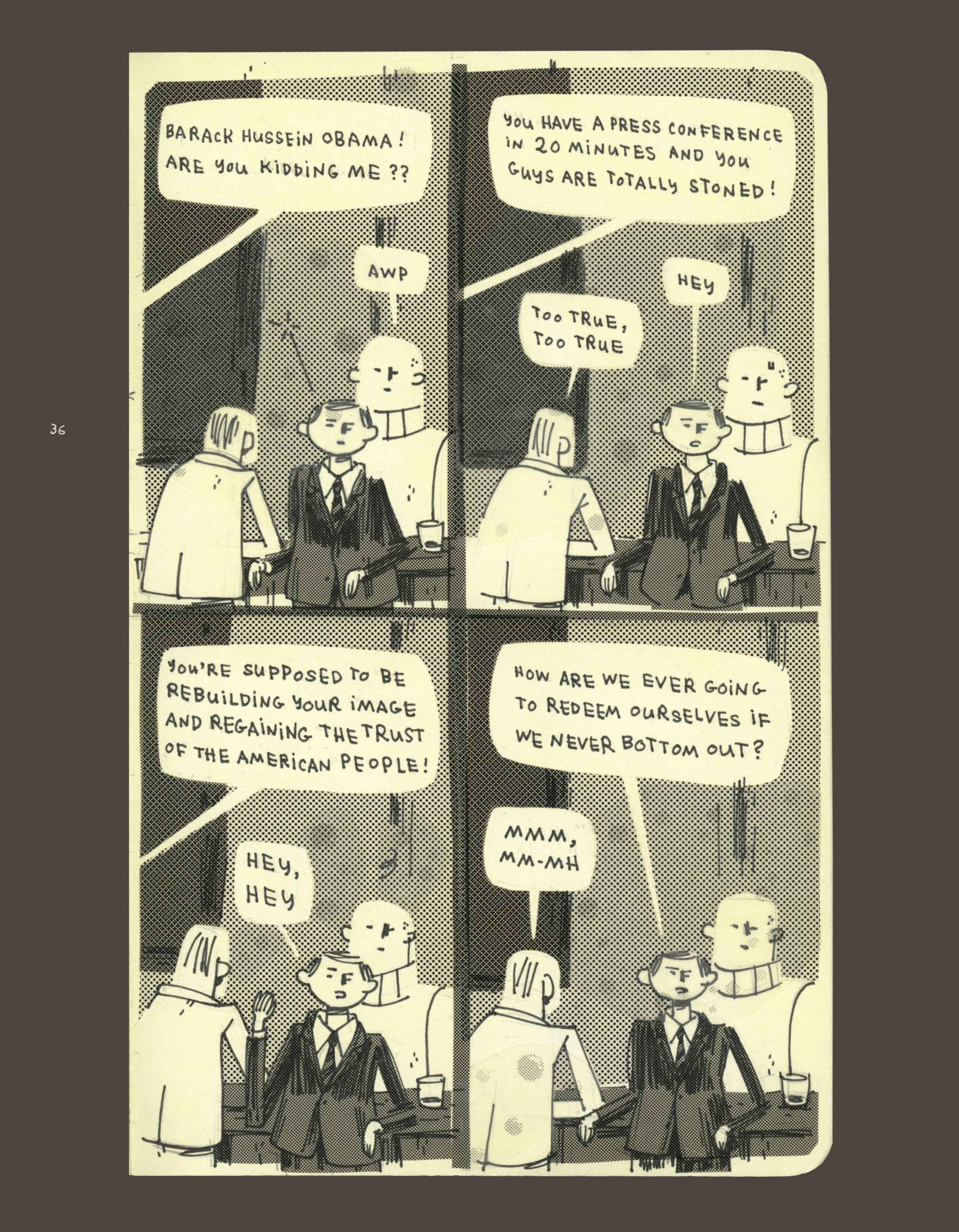 Read online Barack Hussein Obama comic -  Issue # TPB - 37