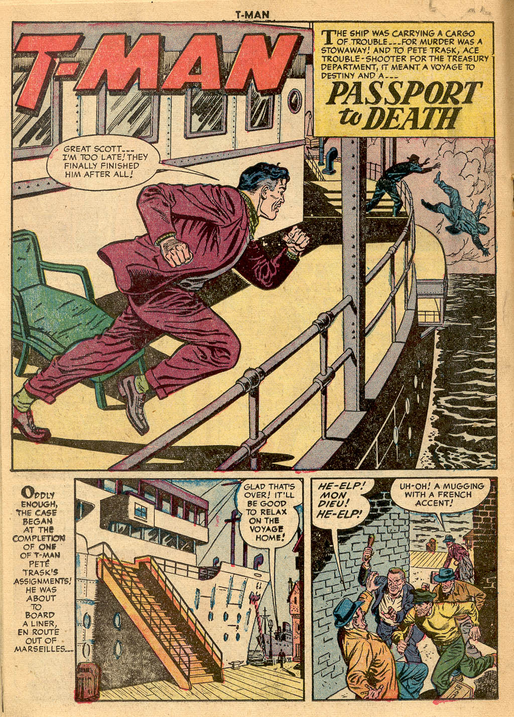 Read online T-Man: World Wide Trouble Shooter comic -  Issue #17 - 18