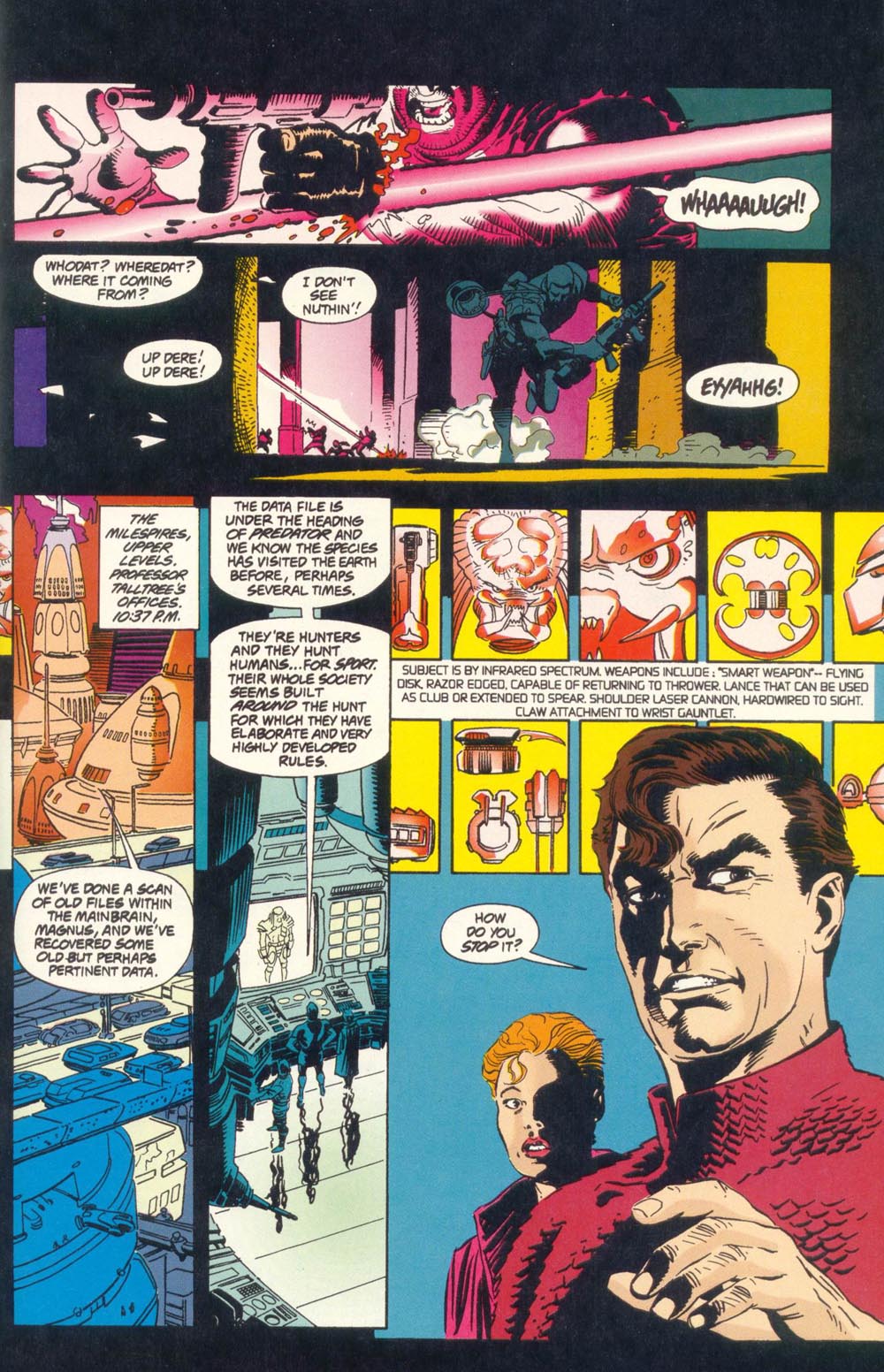 Read online Predator vs. Magnus Robot Fighter comic -  Issue #2 - 11