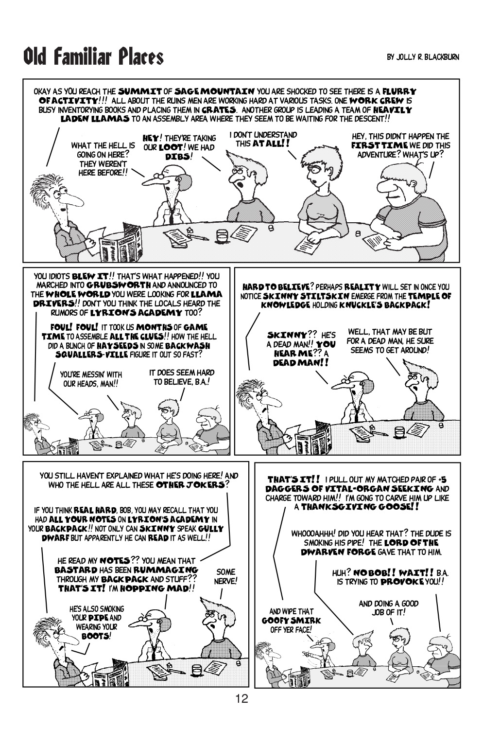 Read online Knights of the Dinner Table comic -  Issue #27 - 14