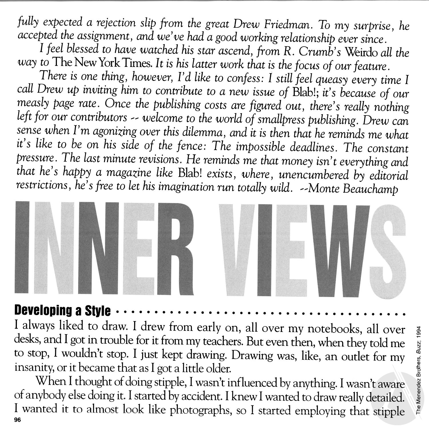 Read online Blab! comic -  Issue #8 - 94