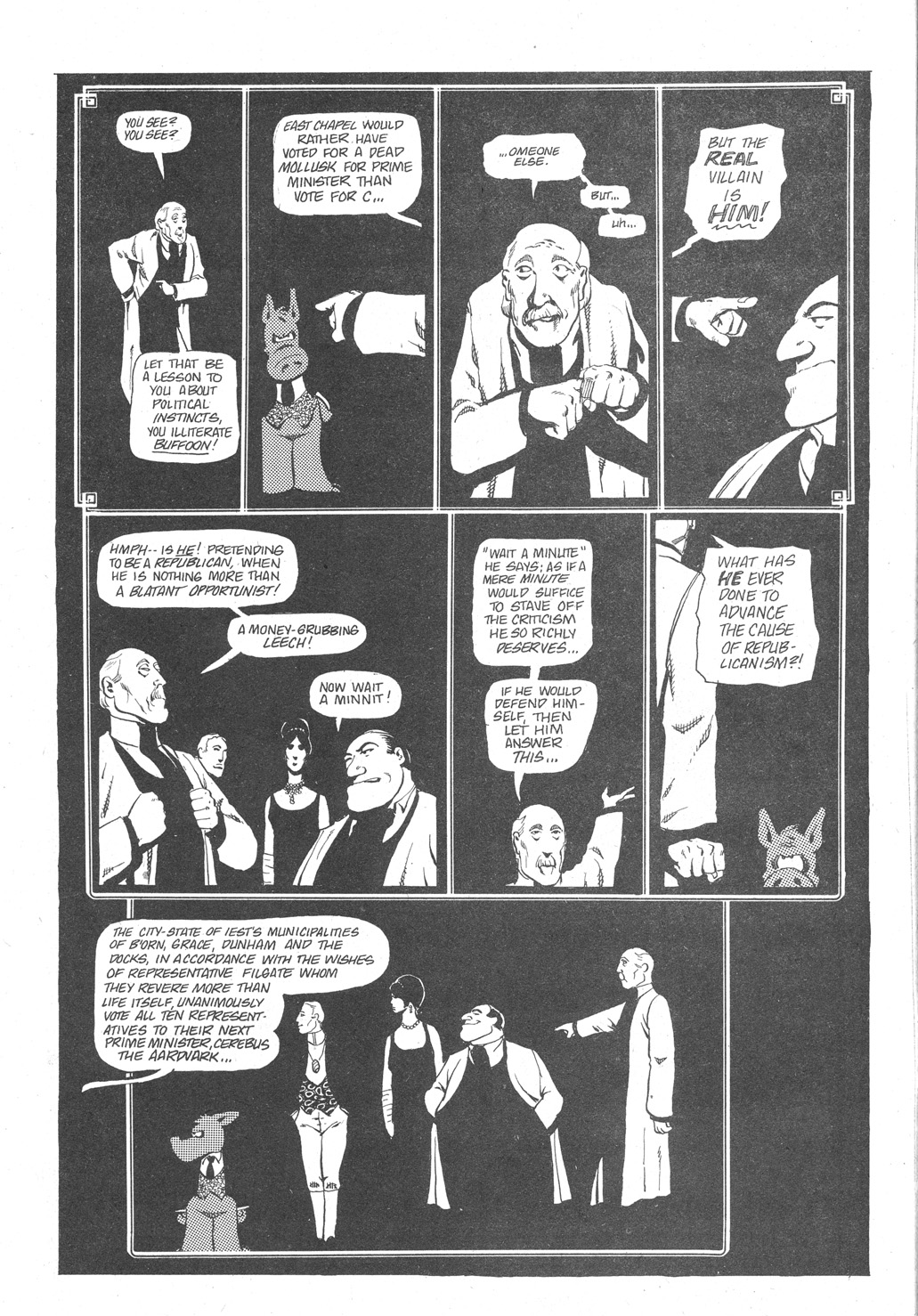 Read online Cerebus comic -  Issue #43 - 12