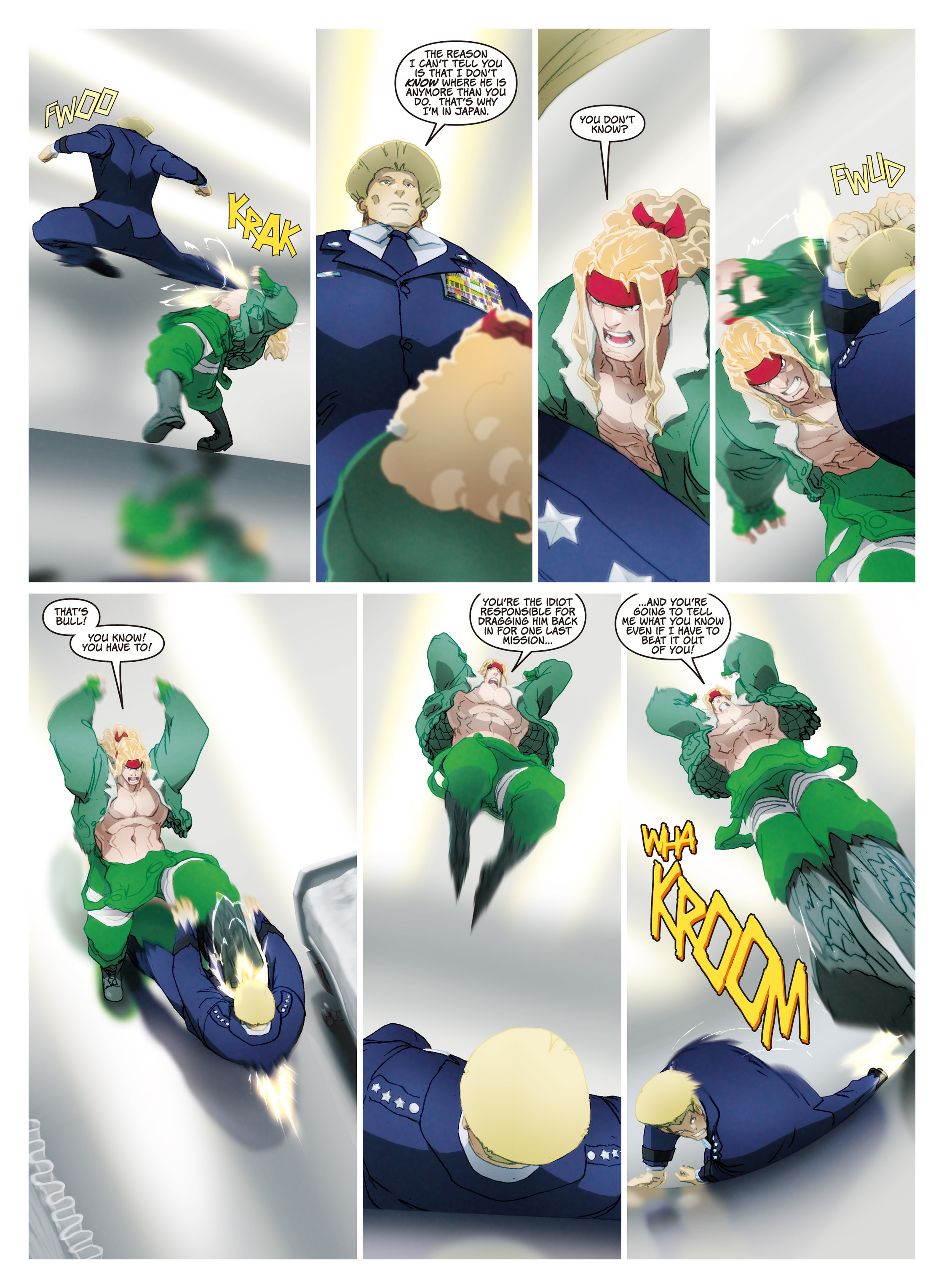 Read online Super Street Fighter comic -  Issue # Vol.1 - New Generations - 48