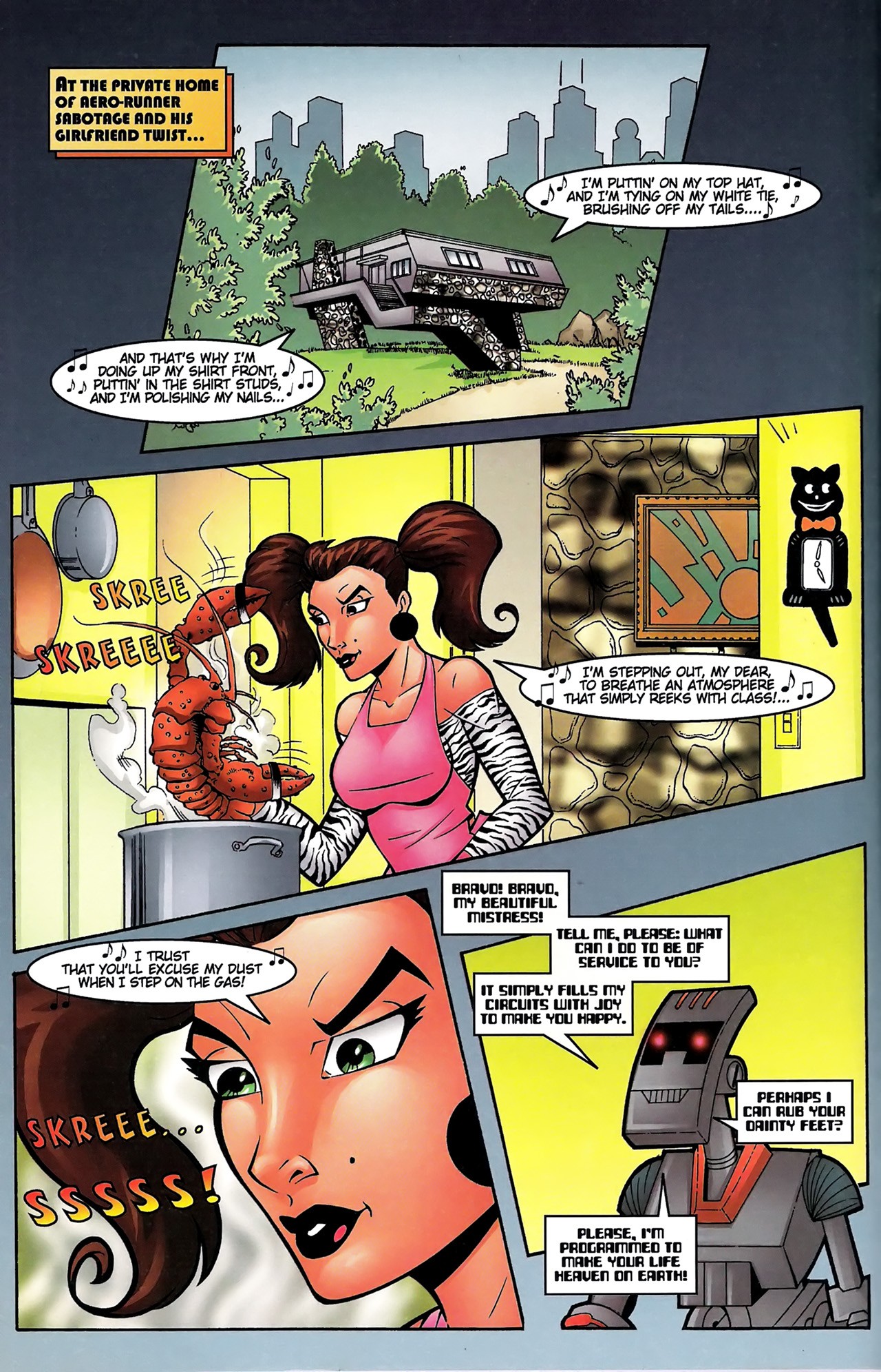 Read online Chassis comic -  Issue #1 - 14