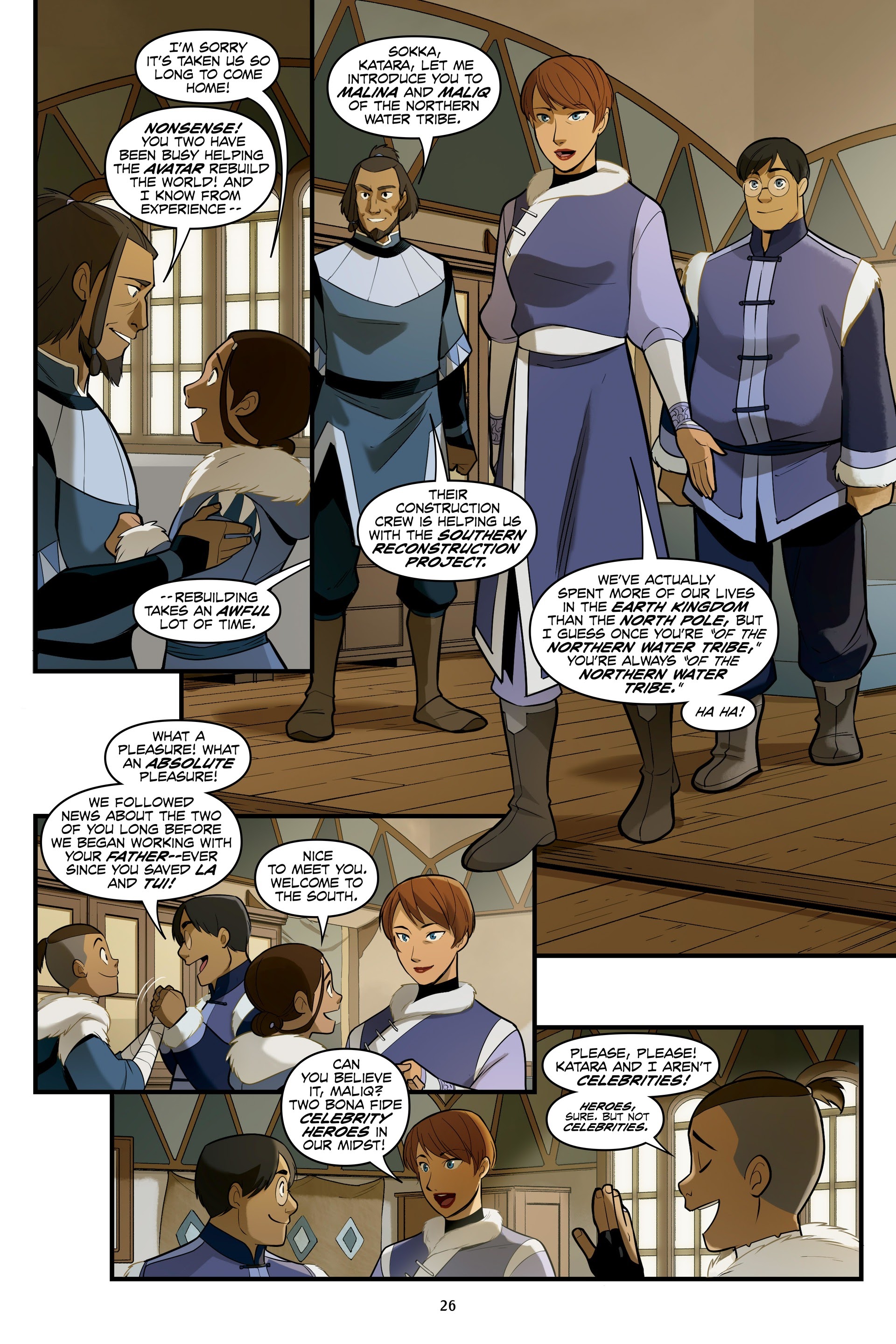 Read online Avatar: The Last Airbender--North and South Omnibus comic -  Issue # TPB (Part 1) - 26