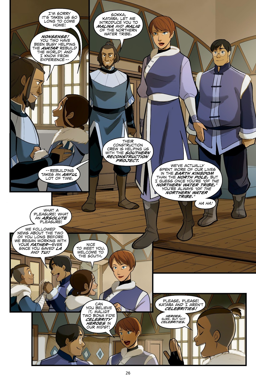 Avatar: The Last Airbender--North and South Omnibus issue TPB (Part 1) - Page 26