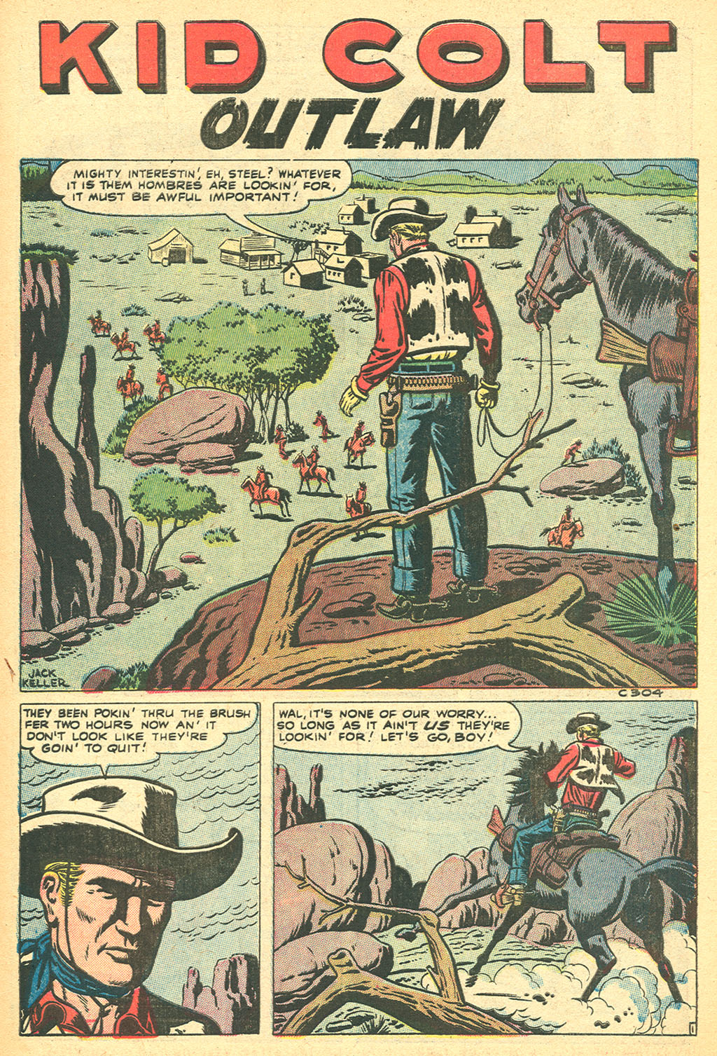 Read online Kid Colt Outlaw comic -  Issue #31 - 27