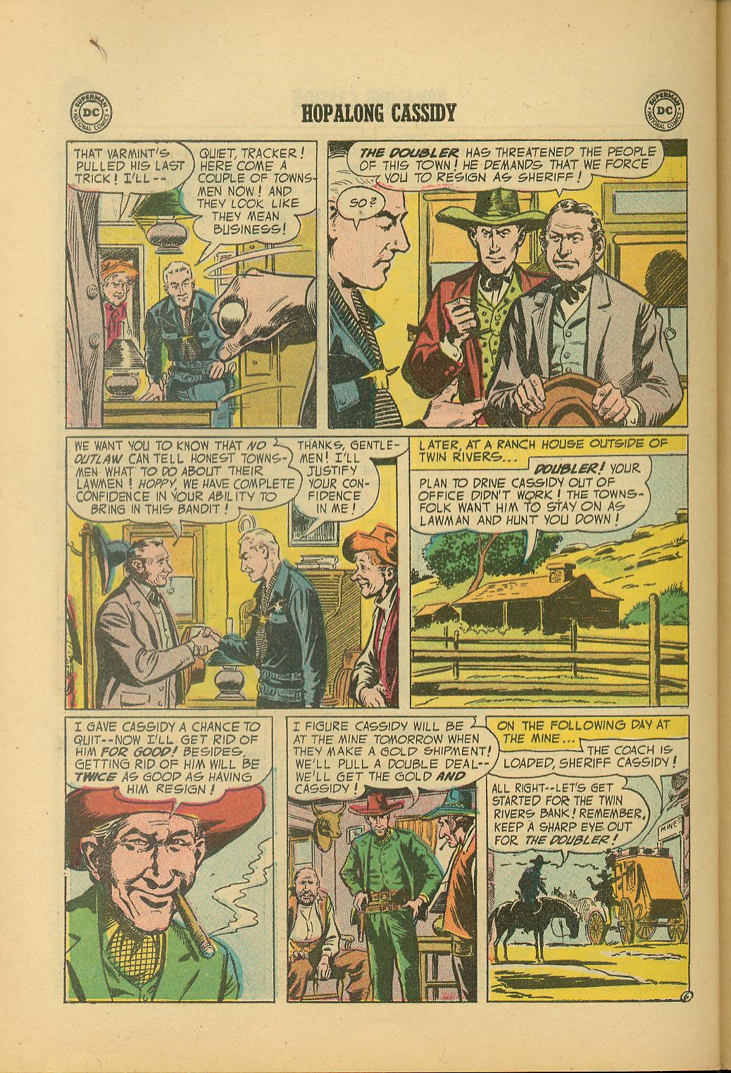 Read online Hopalong Cassidy comic -  Issue #100 - 30