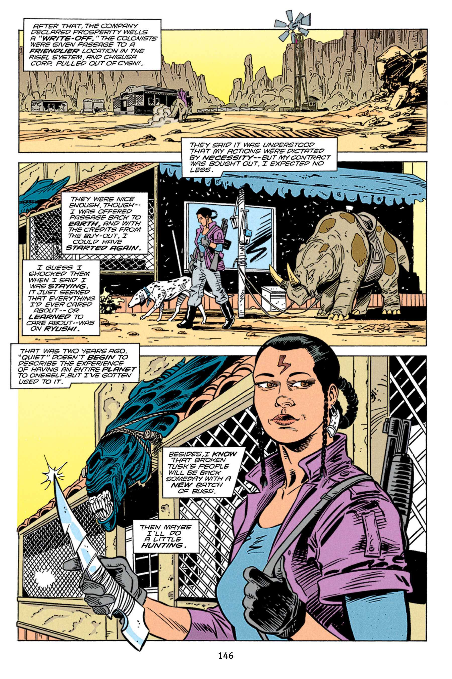 Read online Aliens vs. Predator Omnibus comic -  Issue # _TPB 1 Part 2 - 45