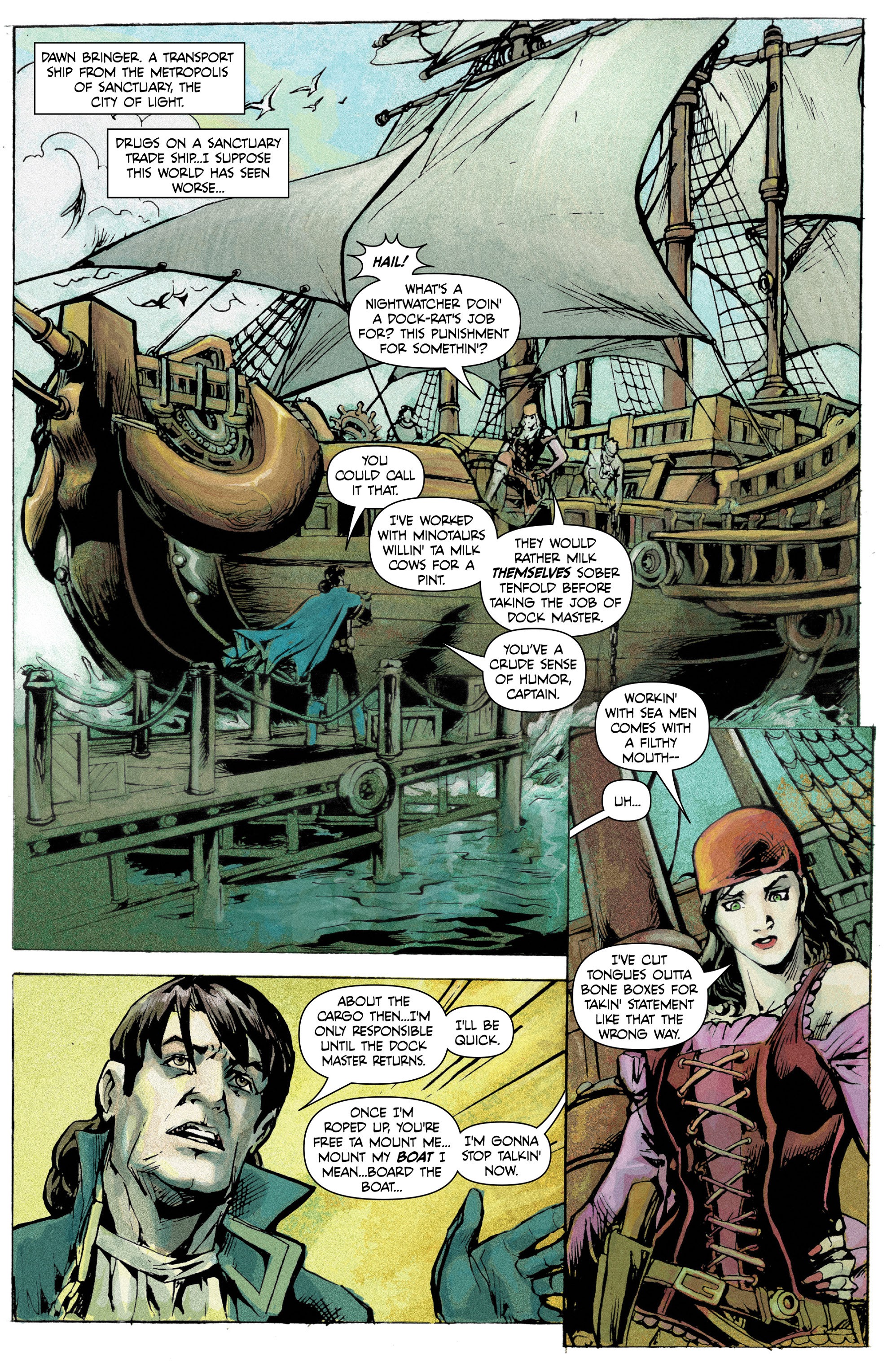 Read online Raven Nevermore comic -  Issue #3 - 6