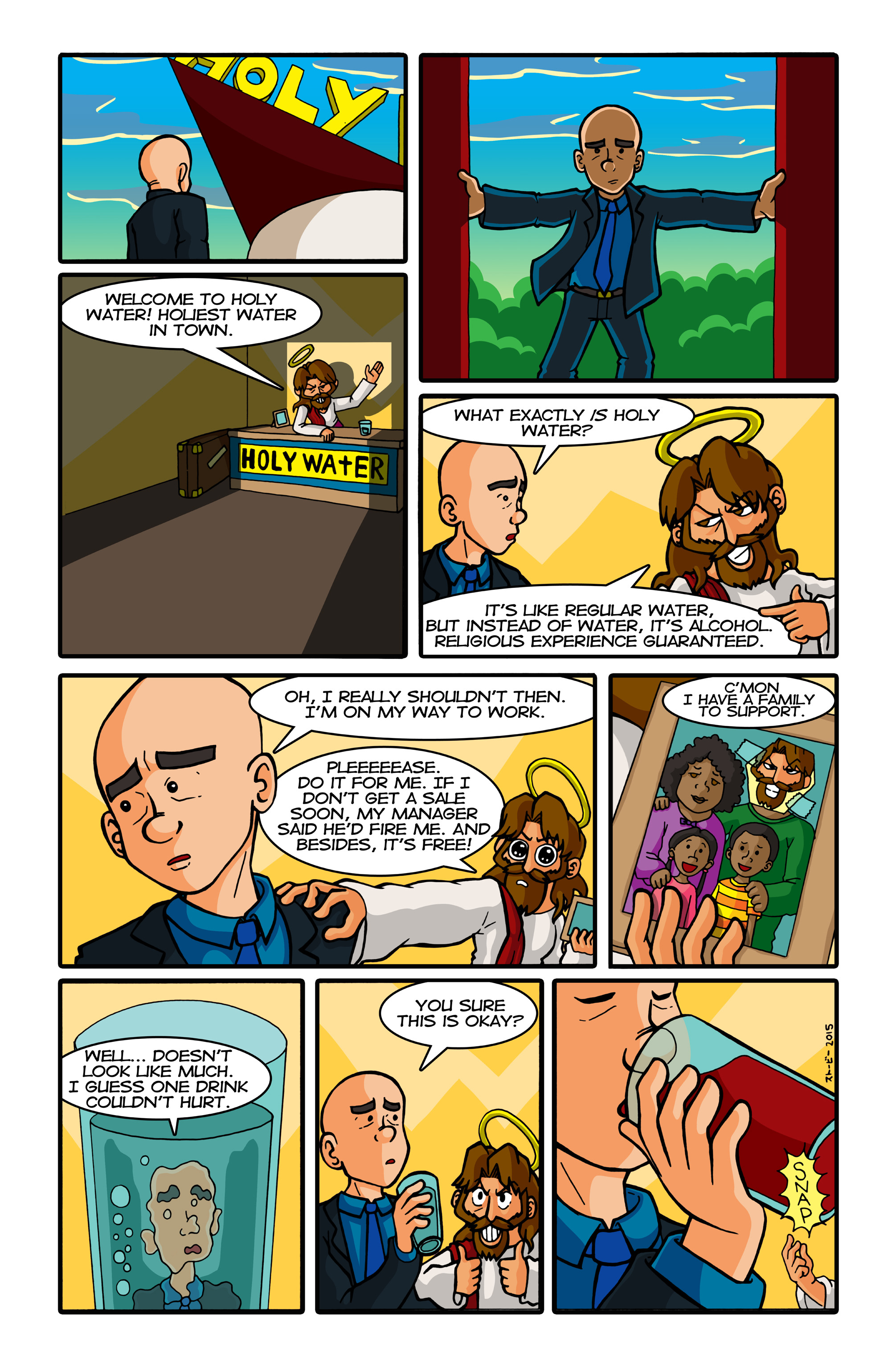 Read online Evil Jesus comic -  Issue #1 - 19