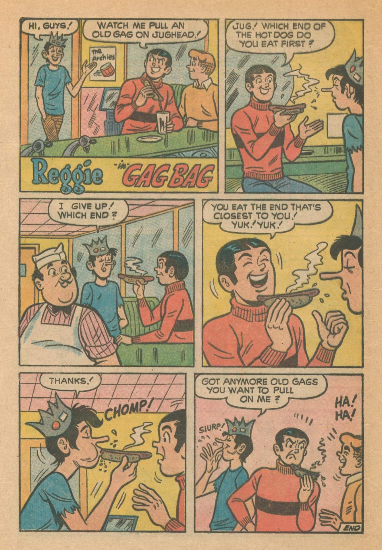 Read online Archie's Joke Book Magazine comic -  Issue #185 - 32