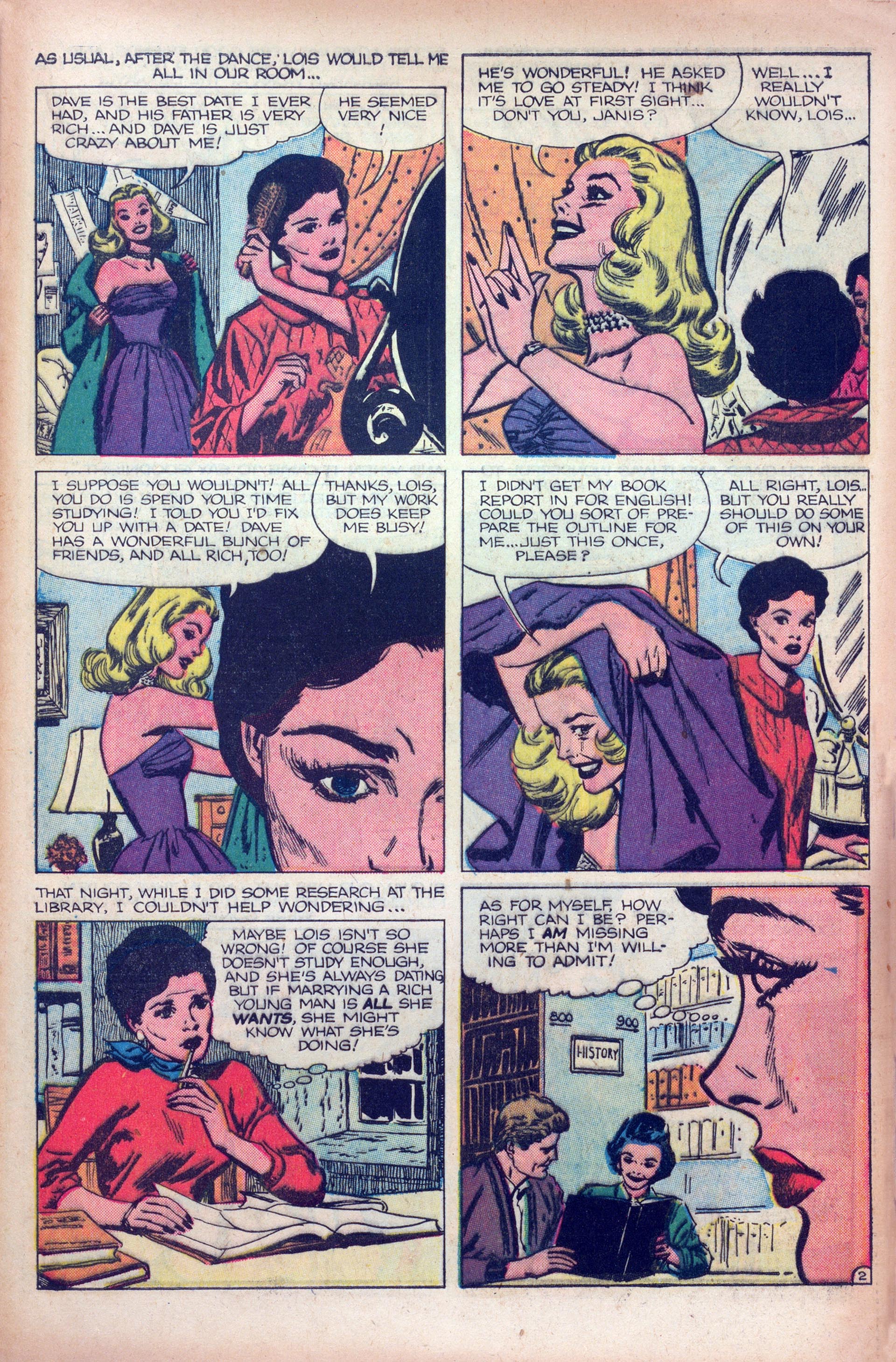 Read online Love Romances comic -  Issue #77 - 29