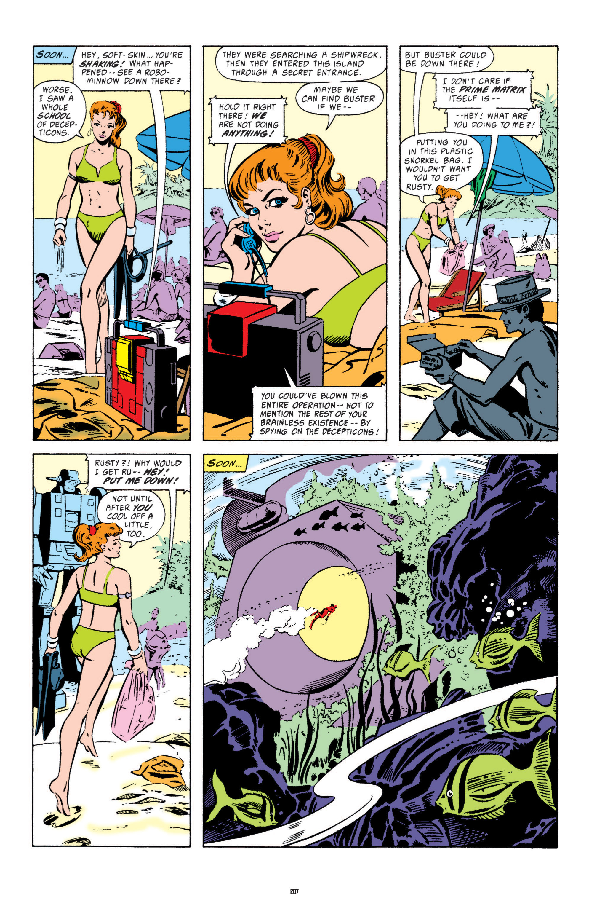 Read online The Transformers Classics comic -  Issue # TPB 4 - 208