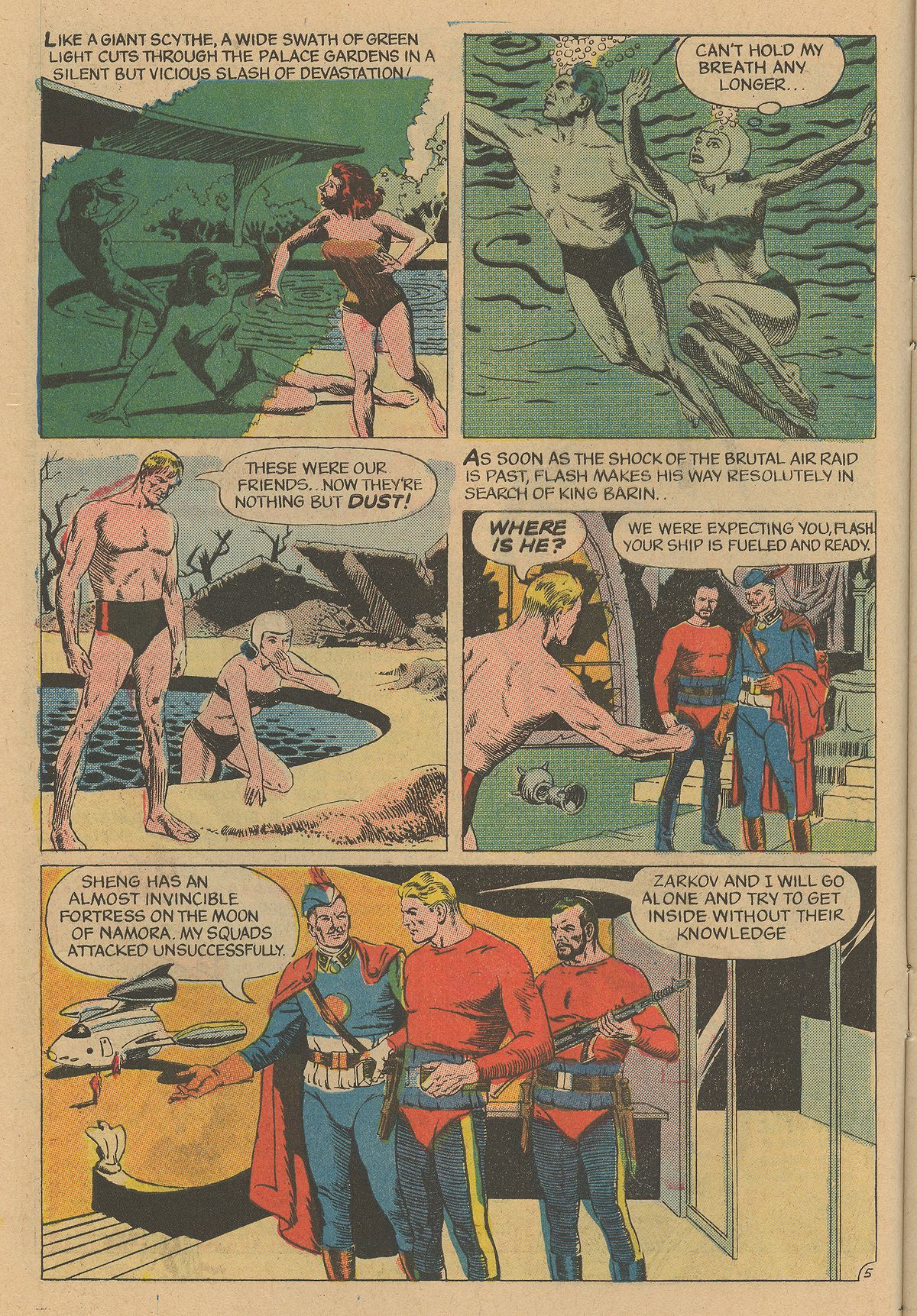 Read online Flash Gordon (1969) comic -  Issue #12 - 8