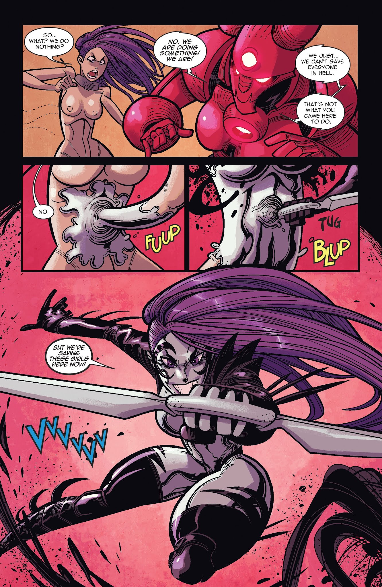 Read online Vampblade Season 3 comic -  Issue #8 - 15