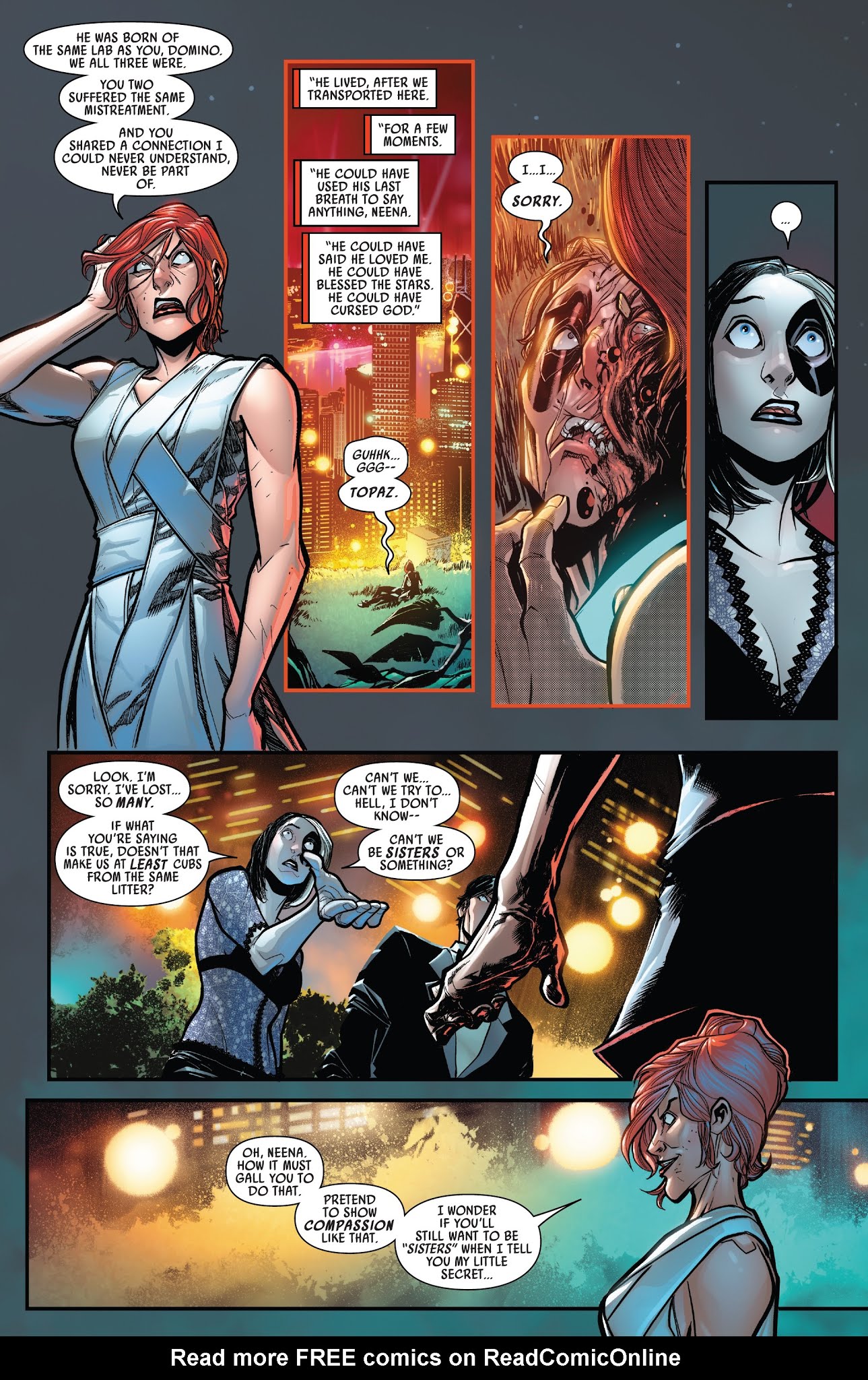 Read online Domino (2018) comic -  Issue #6 - 12