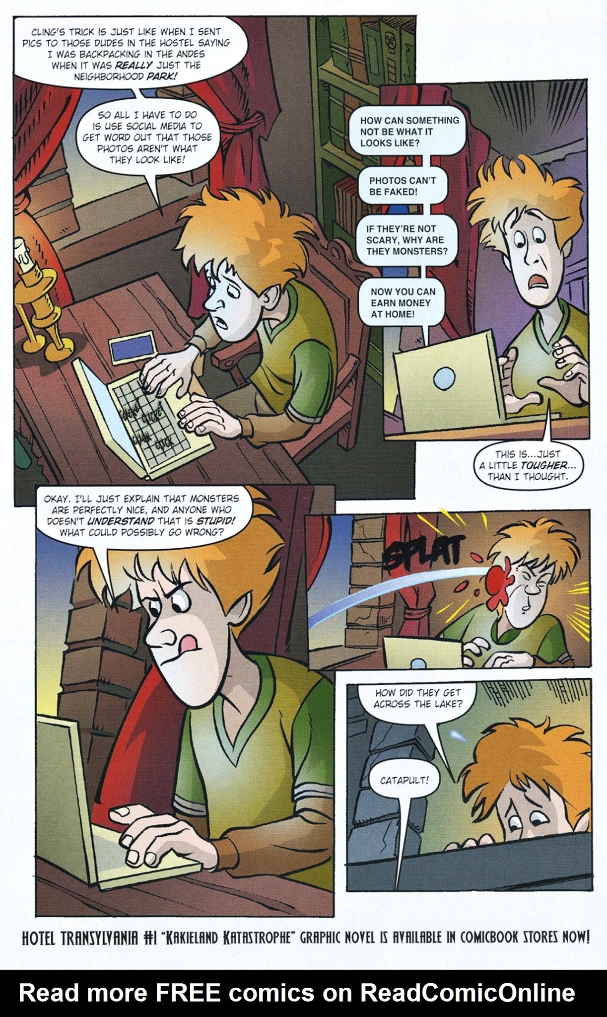 Read online Hotel Transylvania: Kakieland Katastrophe - Halloween ComicFest comic -  Issue # Full - 14