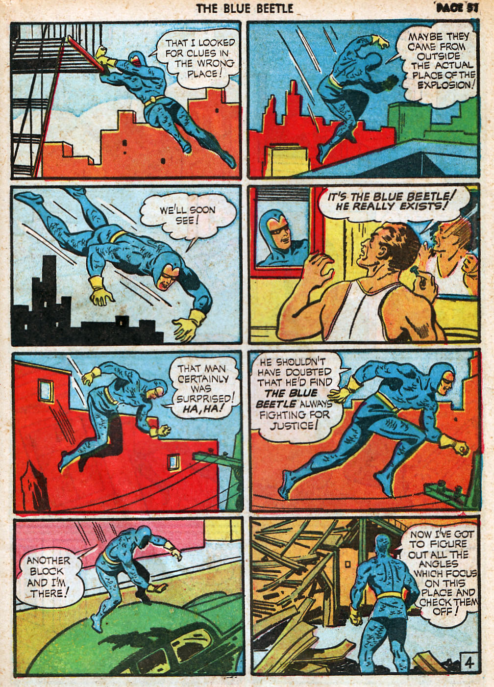 Read online The Blue Beetle comic -  Issue #8 - 52