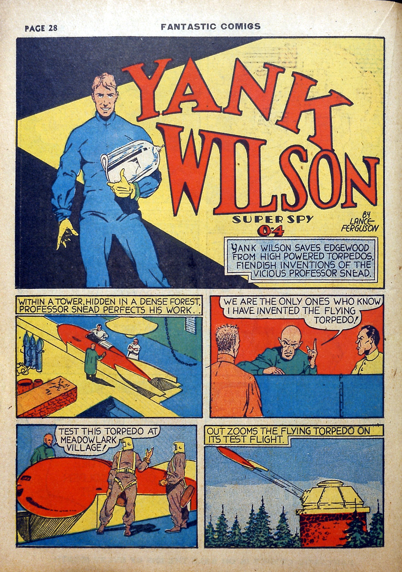 Read online Fantastic Comics comic -  Issue #5 - 29