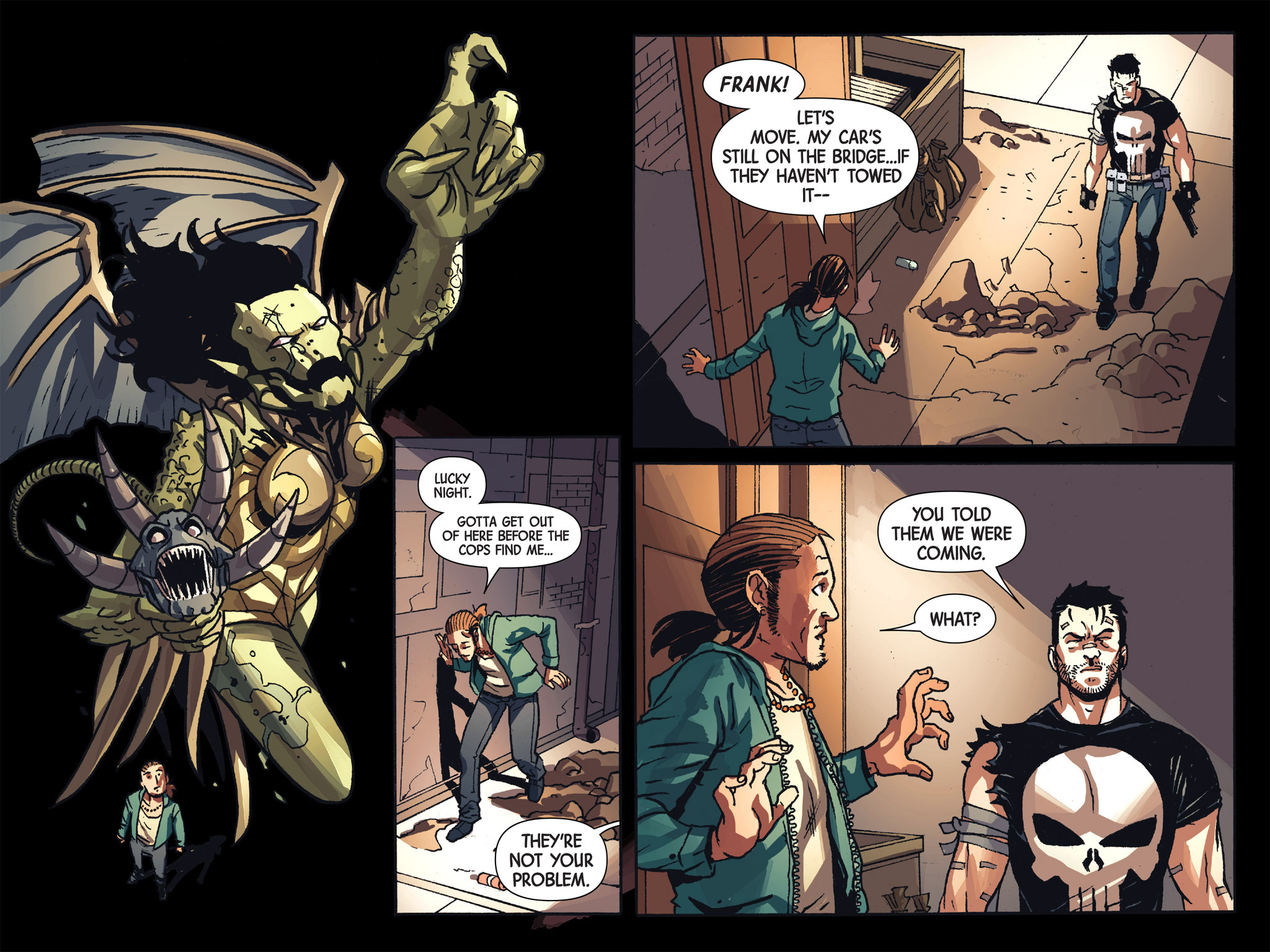 Read online Doctor Strange/Punisher: Magic Bullets Infinite Comic comic -  Issue #8 - 76