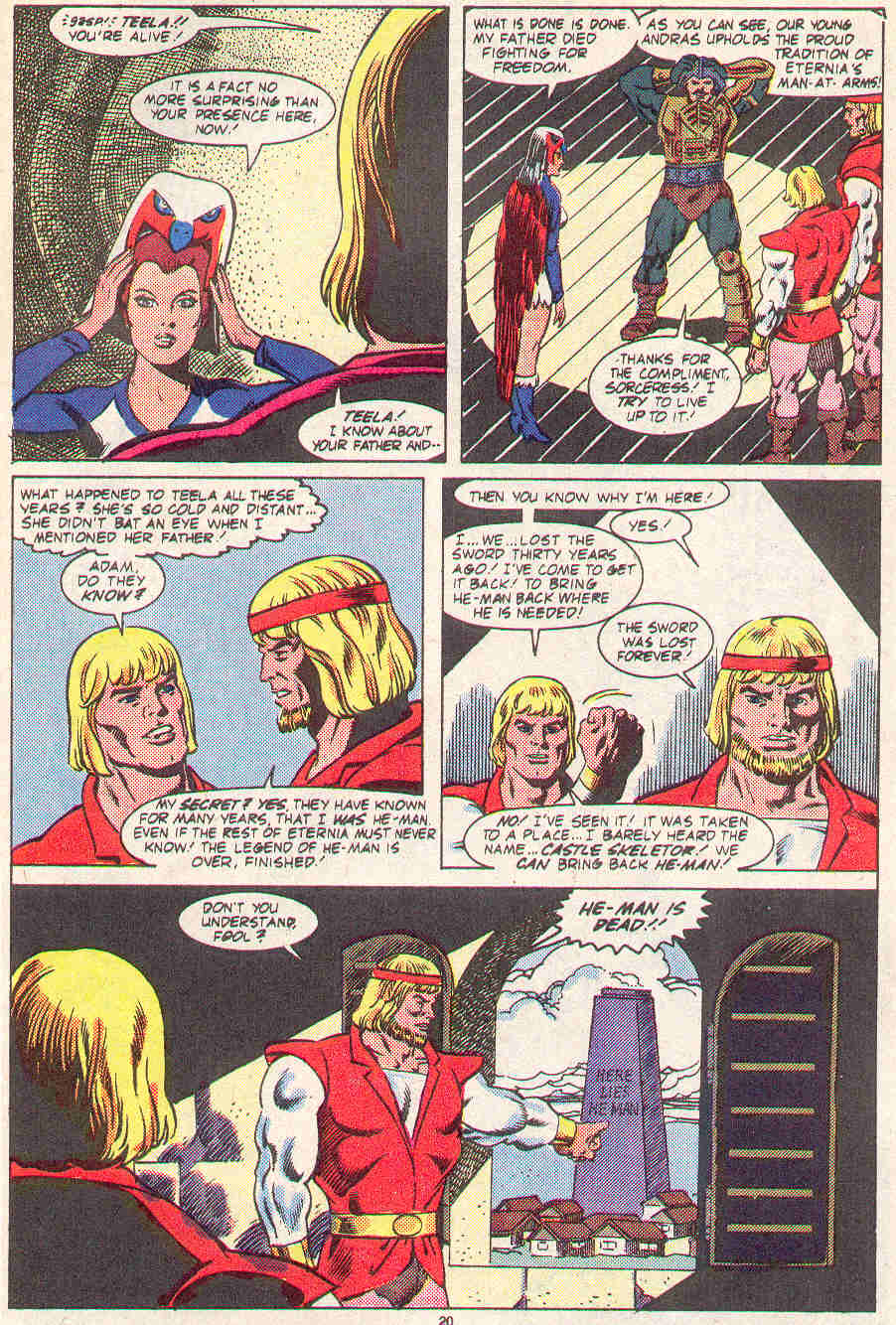 Read online Masters of the Universe (1986) comic -  Issue #12 - 21