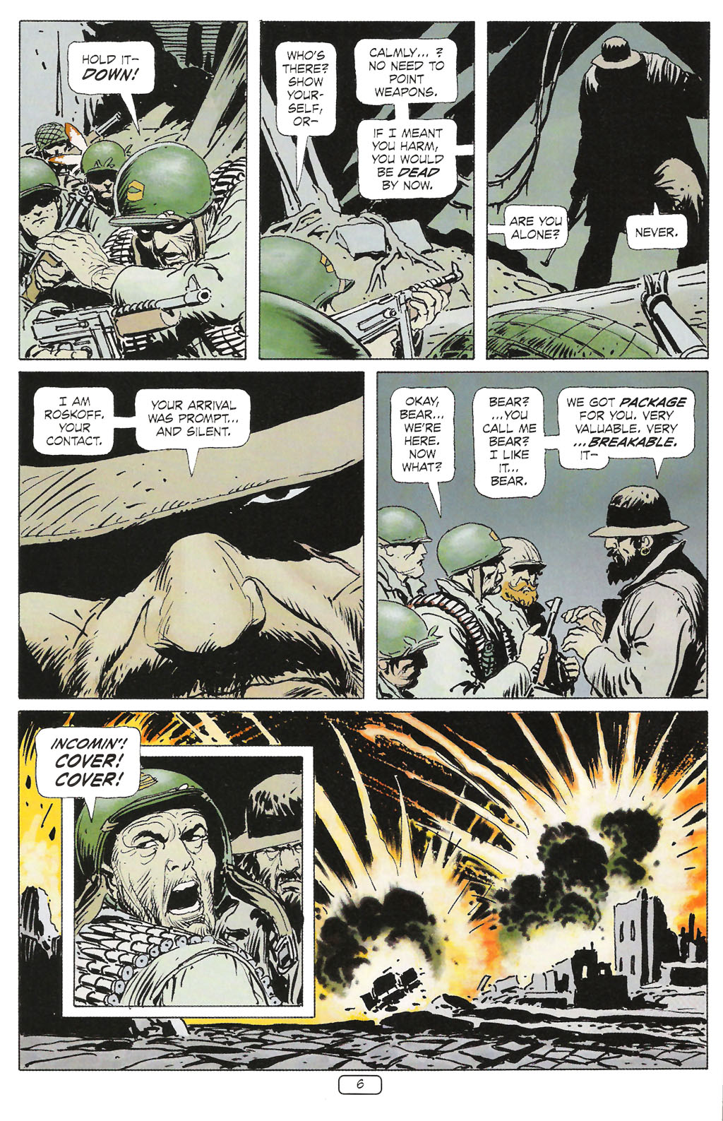 Read online Sgt. Rock: The Prophecy comic -  Issue #1 - 8