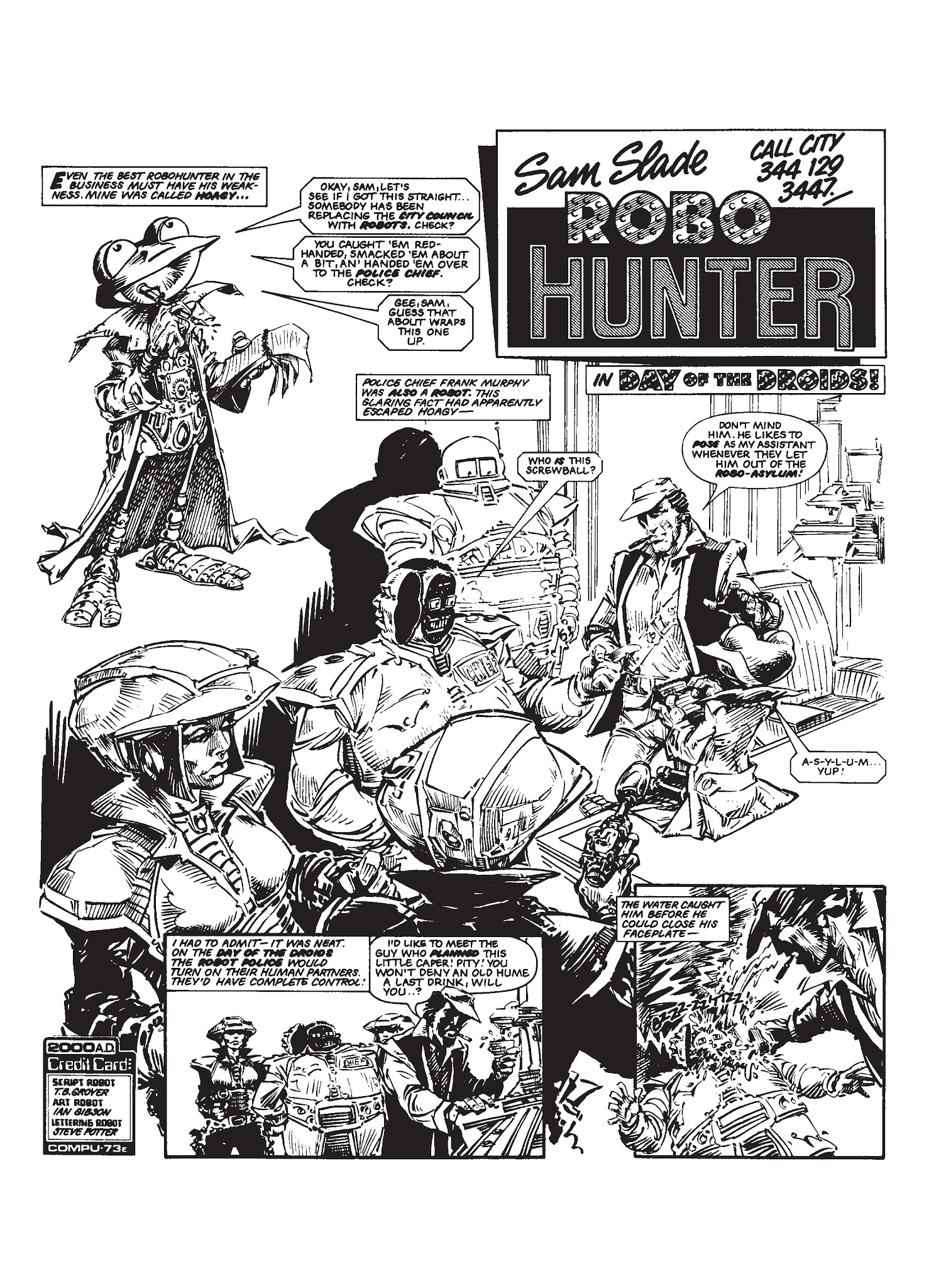 Read online Robo-Hunter: The Droid Files comic -  Issue # TPB 1 - 177