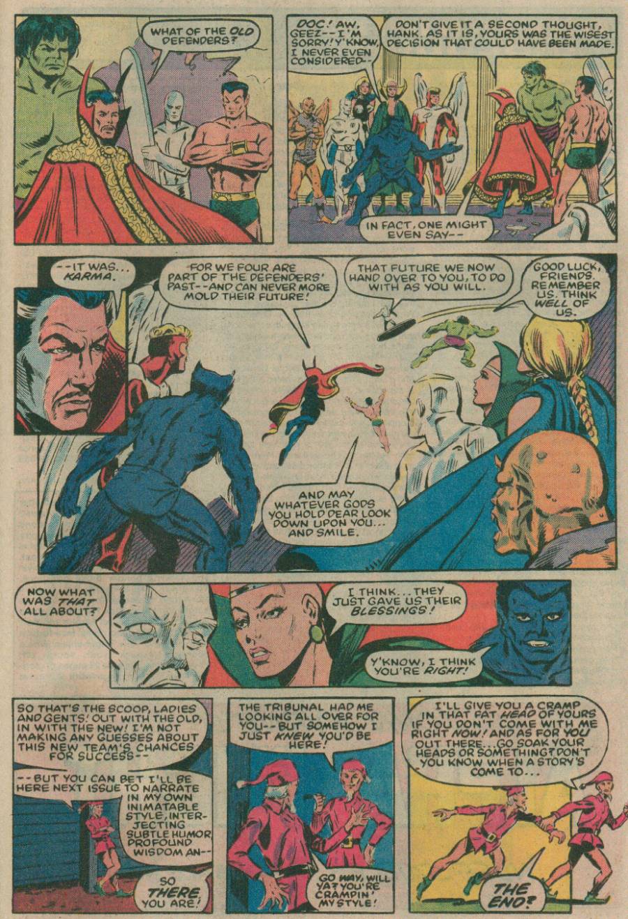 Read online The Defenders (1972) comic -  Issue #125 - 40