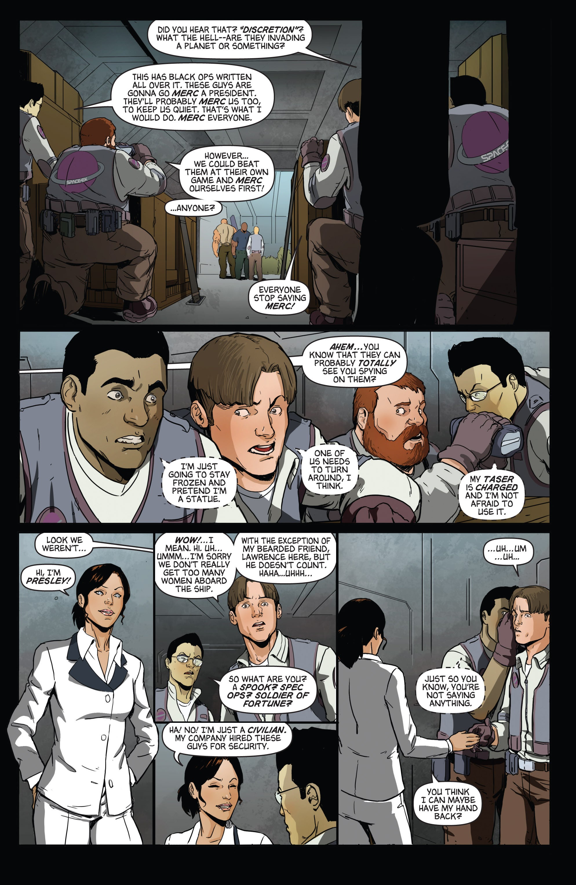 Read online Aliens vs. Parker comic -  Issue #1 - 14