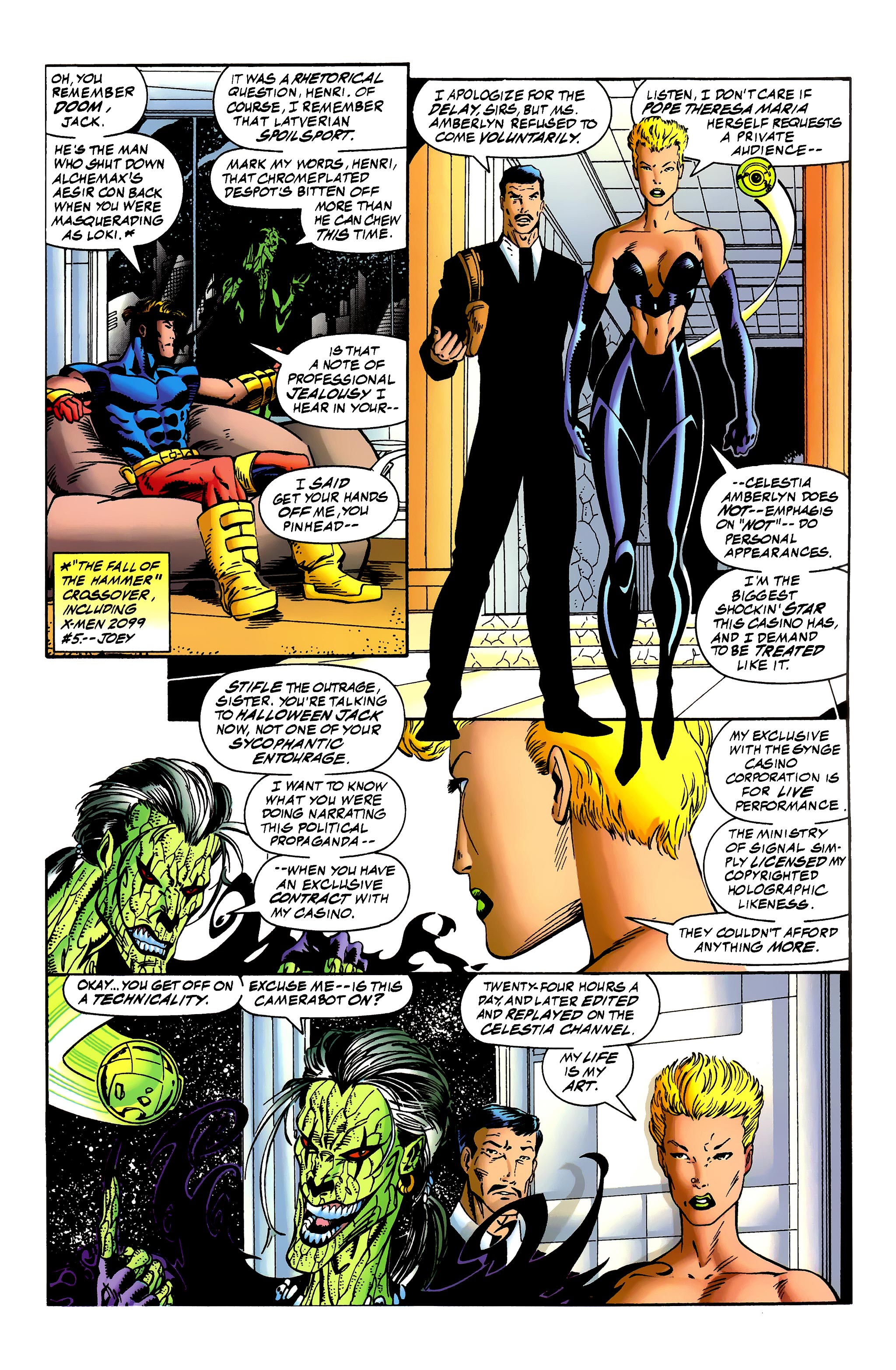 Read online X-Men 2099 comic -  Issue #21 - 4