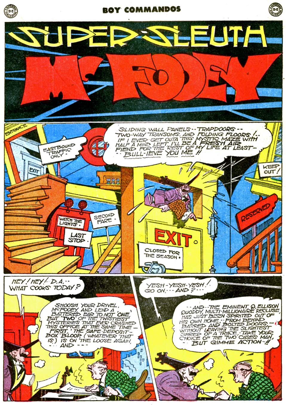 Read online Boy Commandos comic -  Issue #16 - 33