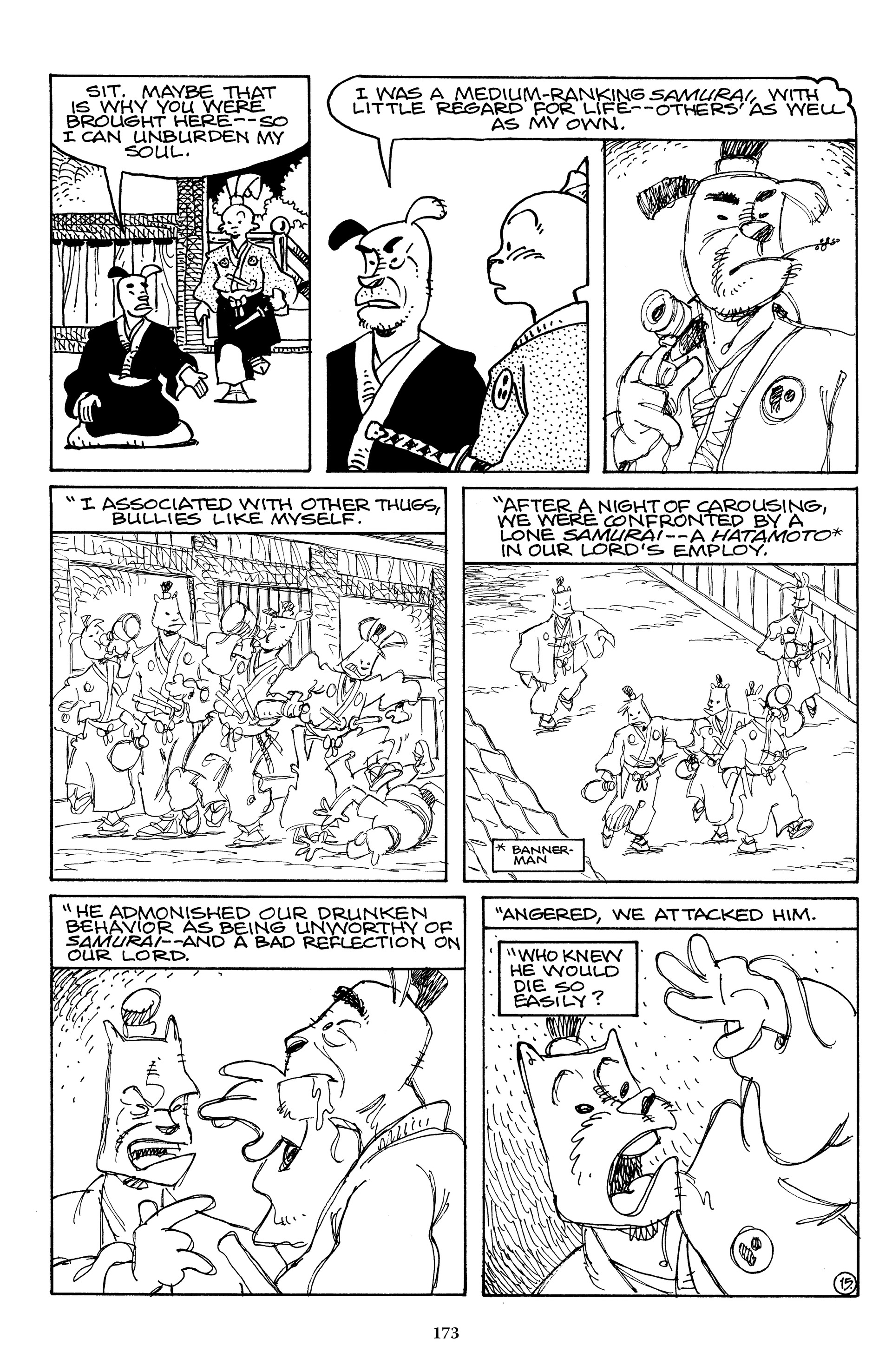 Read online The Usagi Yojimbo Saga (2021) comic -  Issue # TPB 5 (Part 2) - 73