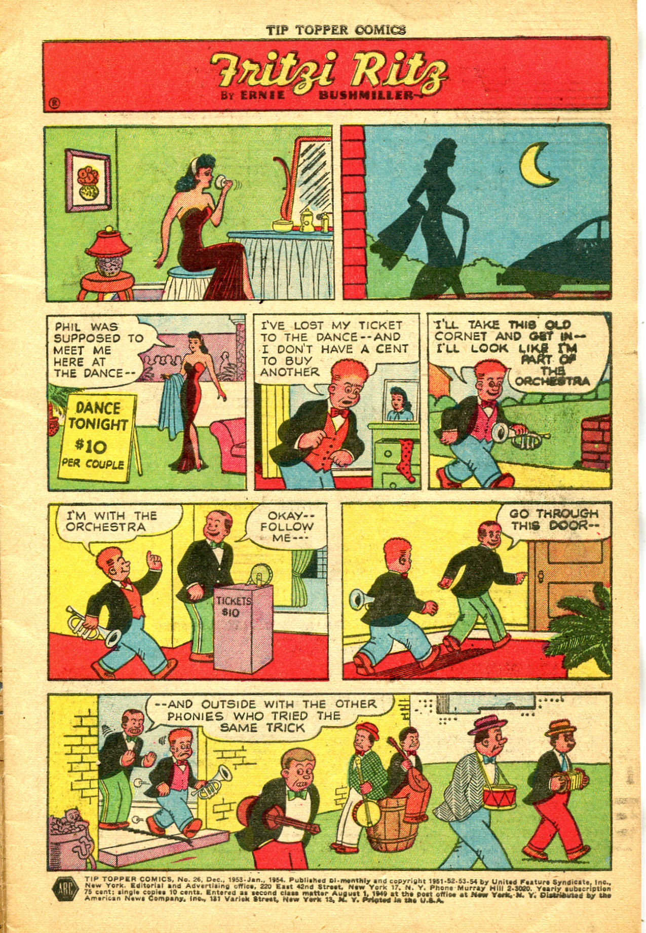 Read online Tip Topper Comics comic -  Issue #26 - 3