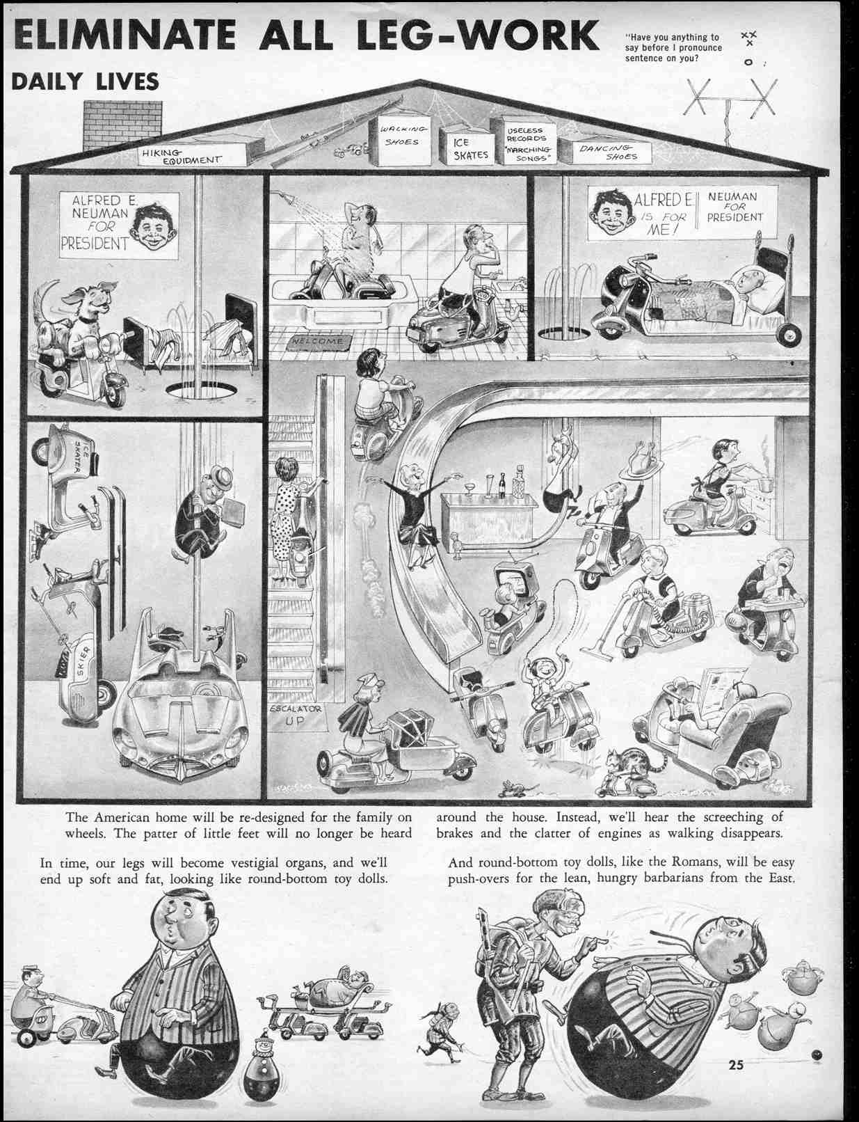 Read online MAD comic -  Issue #54 - 27