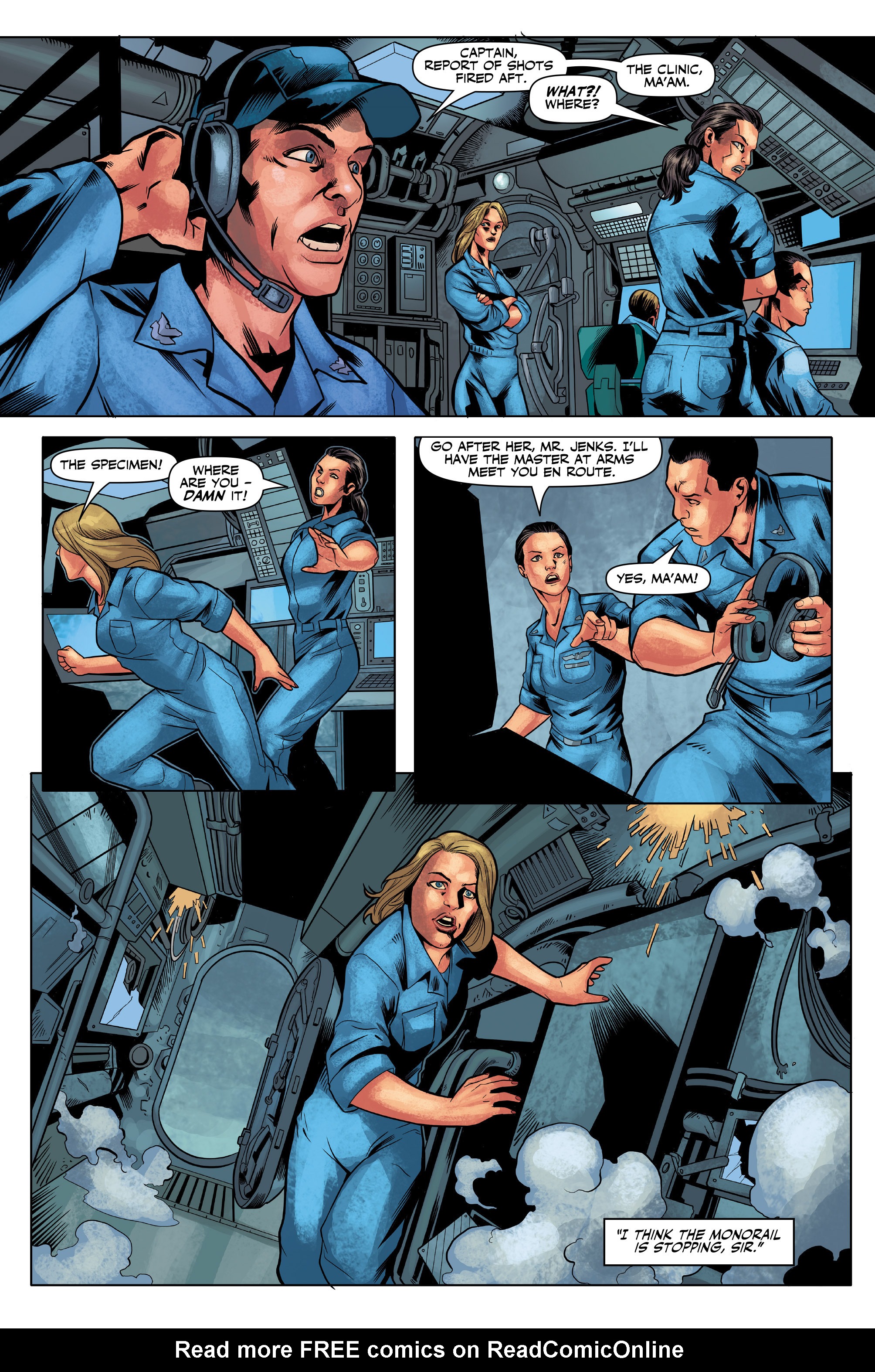 Read online Independence Day comic -  Issue #5 - 7