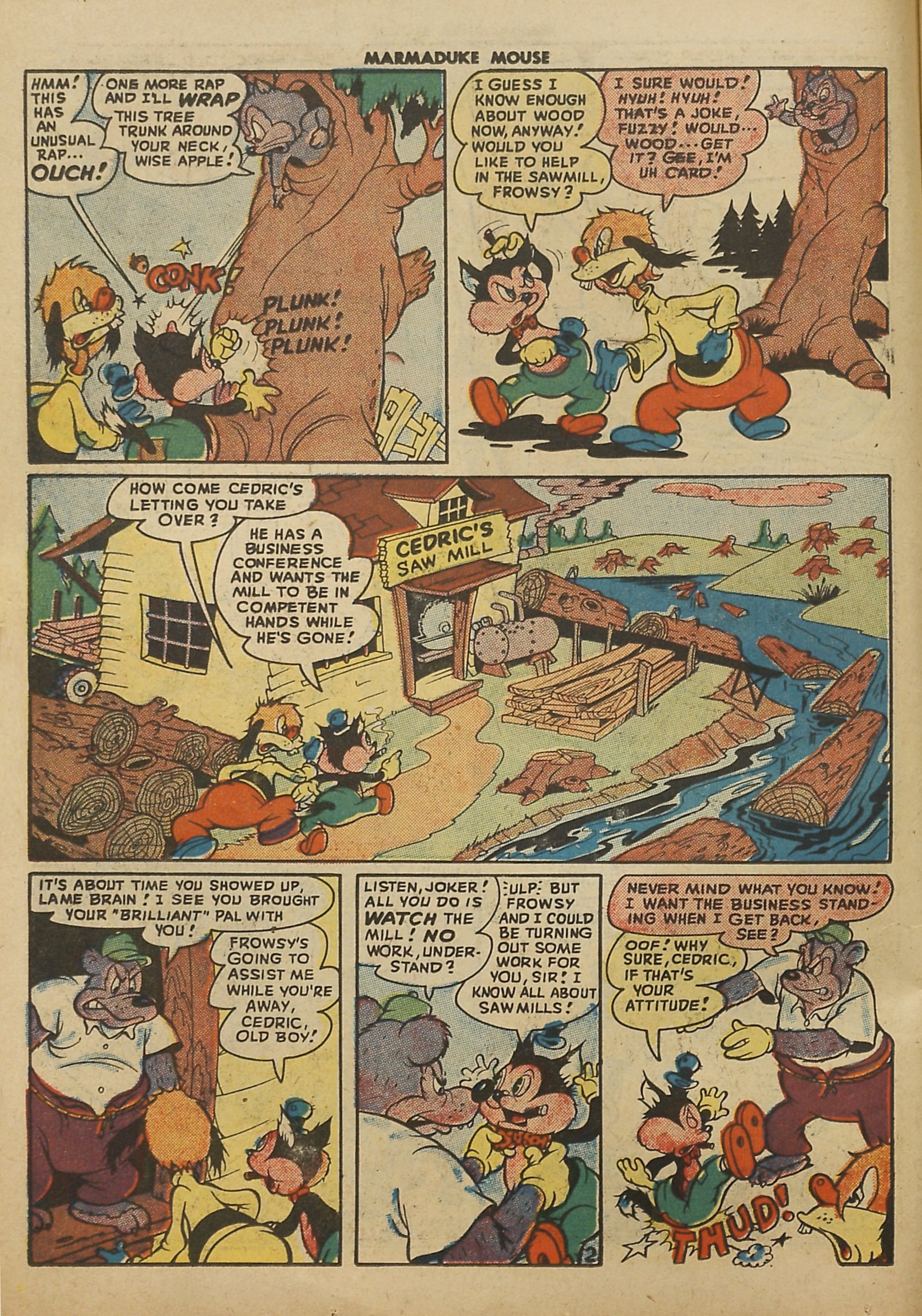 Read online Marmaduke Mouse comic -  Issue #9 - 16