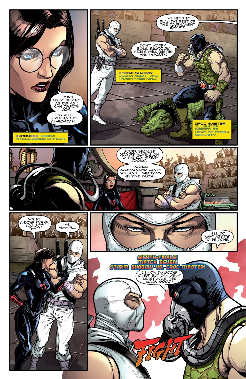 Street Fighter X G.I. Joe issue 2 - Page 13