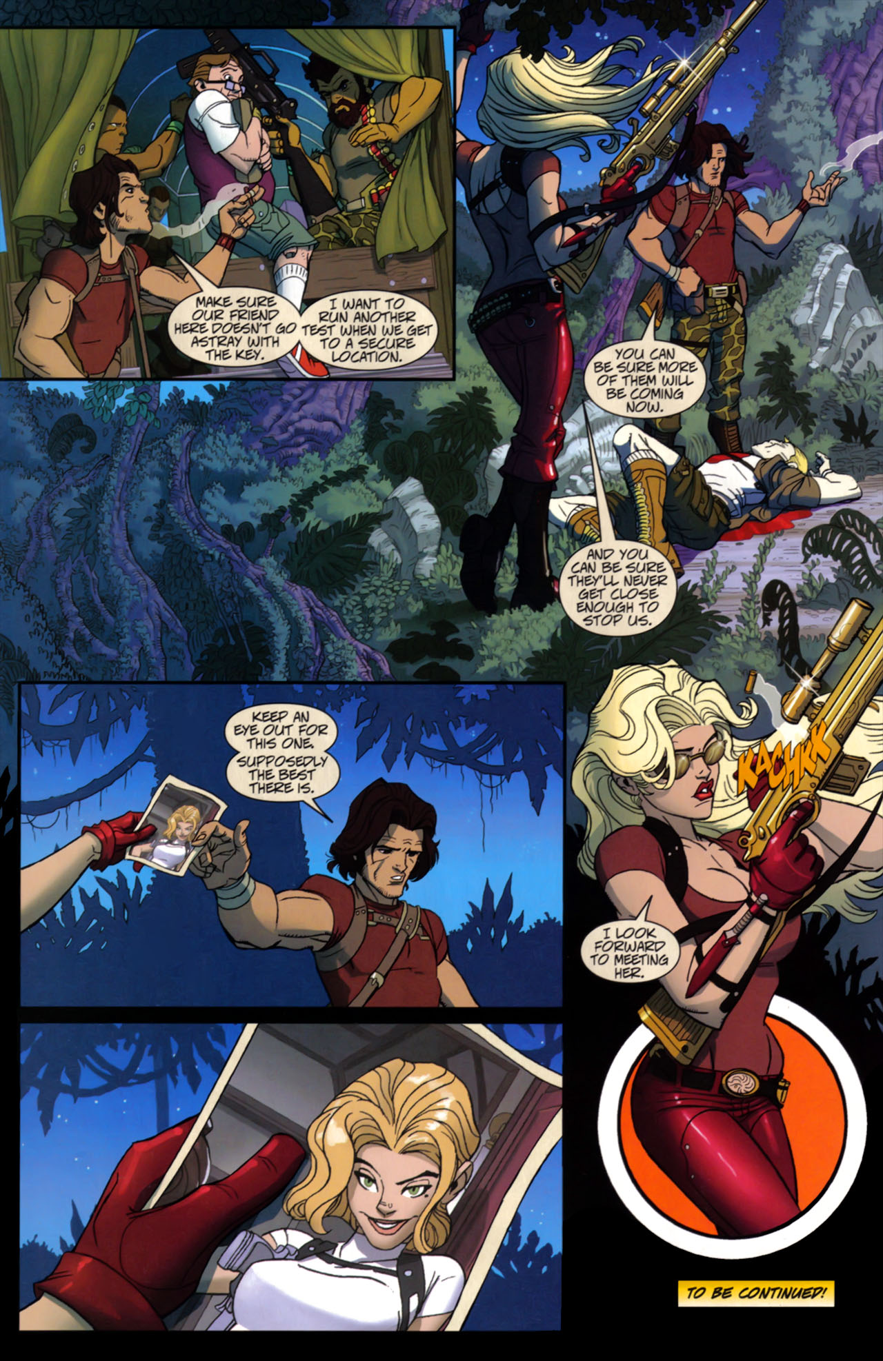 Read online Danger Girl: Body Shots comic -  Issue #1 - 22