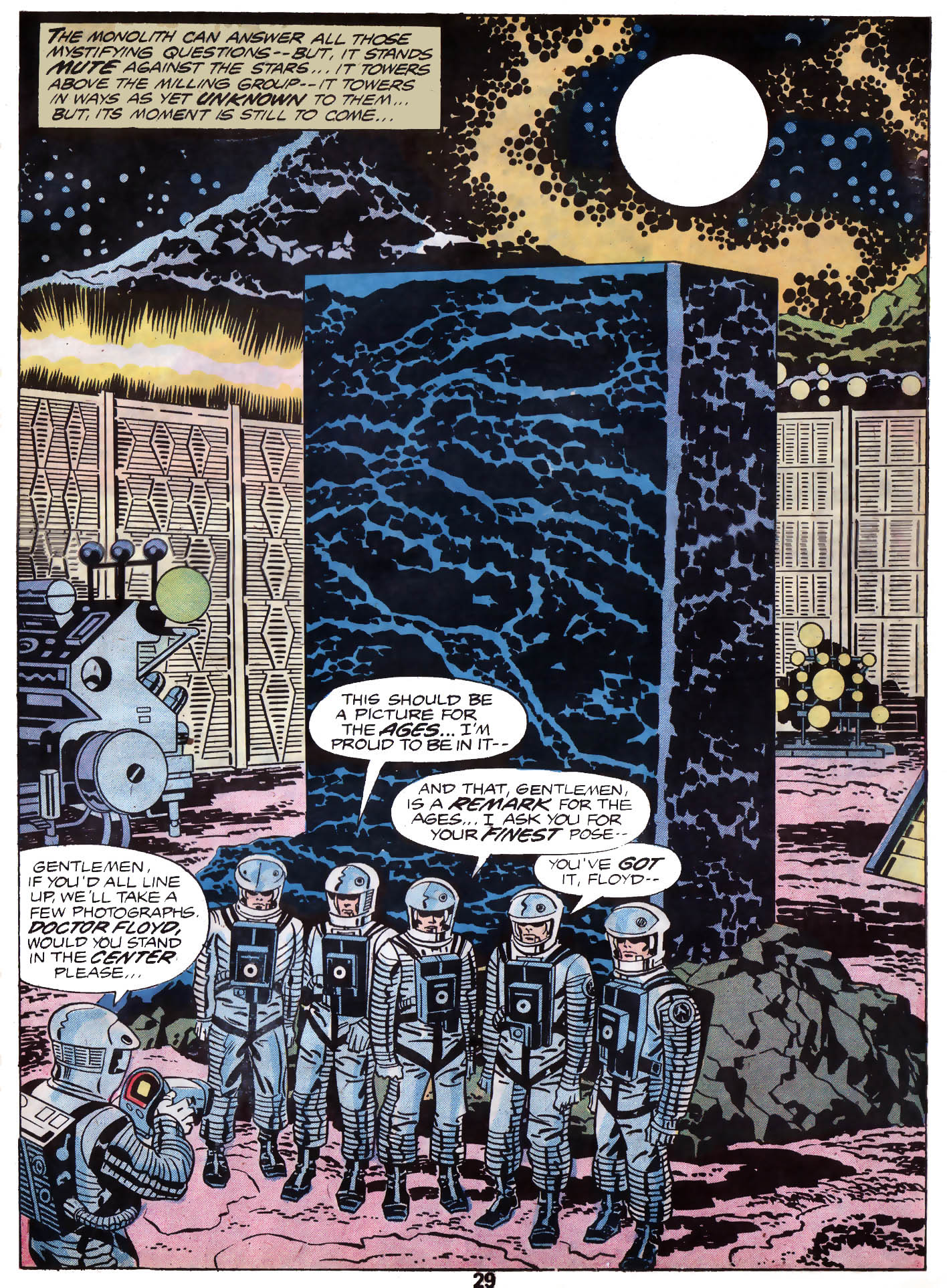 Read online 2001: A Space Odyssey [Marvel Treasury Special] comic -  Issue #2001: A Space Odyssey [Marvel Treasury Special] Full - 28