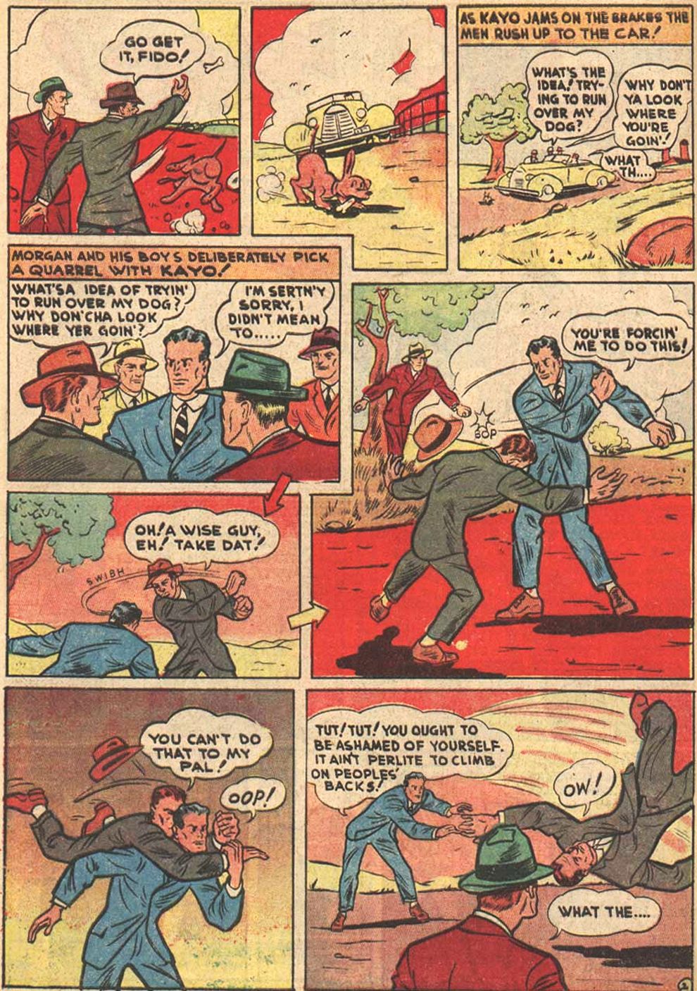 Read online Pep Comics comic -  Issue #5 - 56