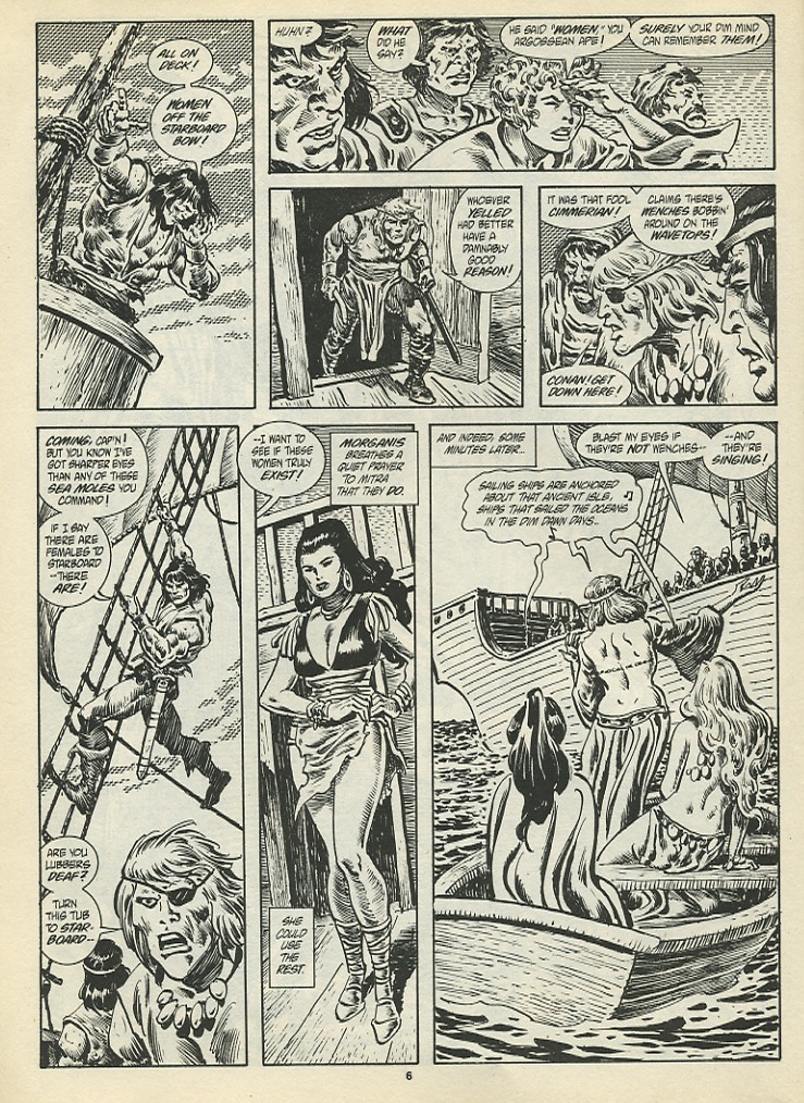 Read online The Savage Sword Of Conan comic -  Issue #198 - 8