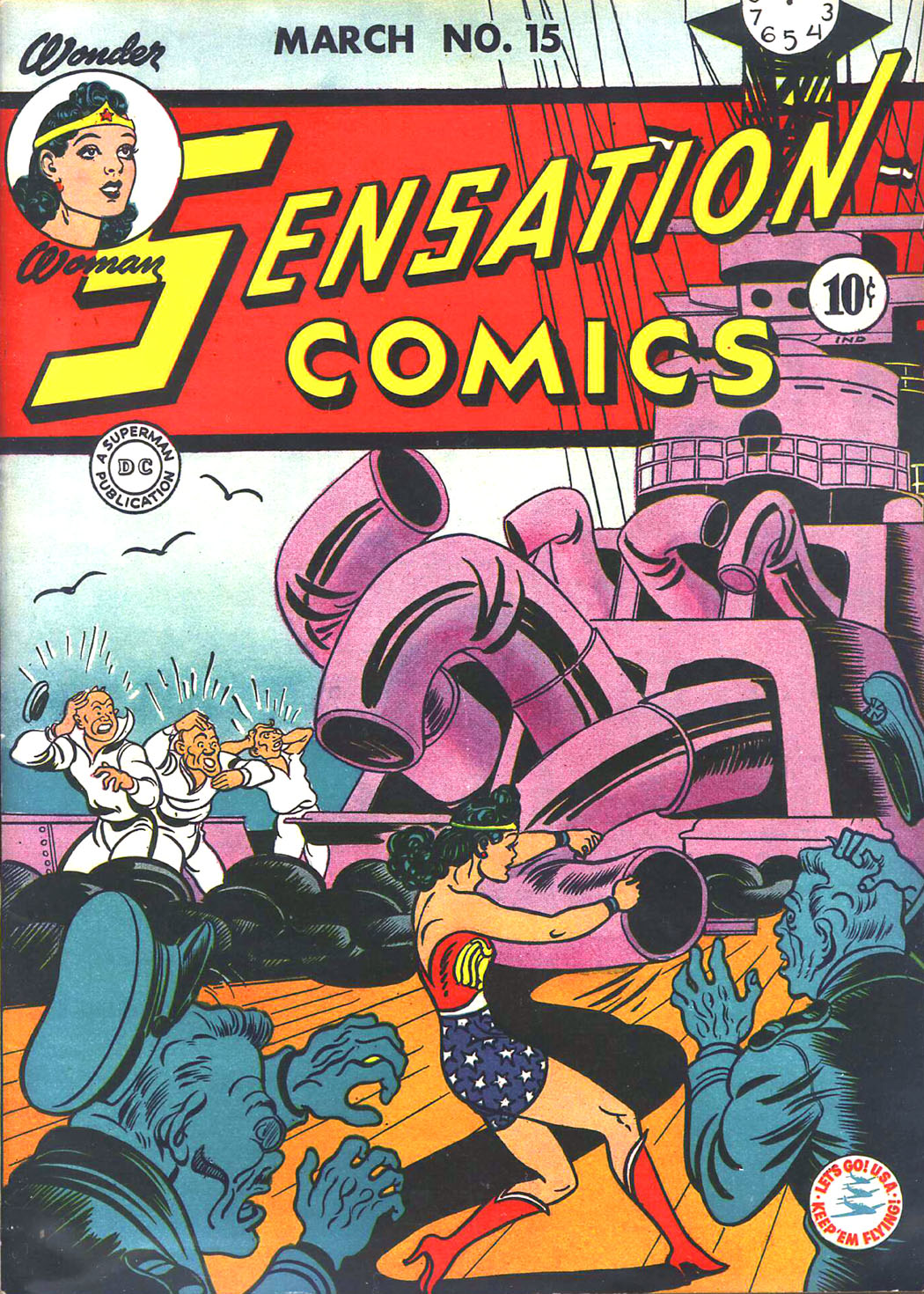 Read online Sensation (Mystery) Comics comic -  Issue #15 - 1