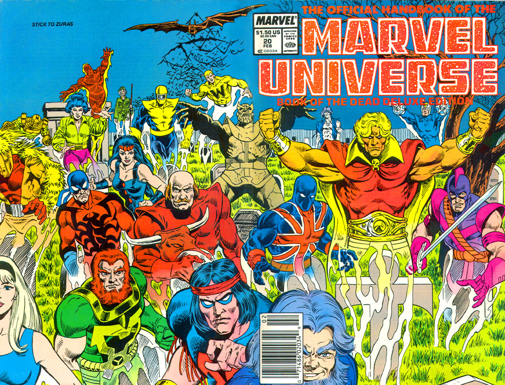 Read online The Official Handbook of the Marvel Universe Deluxe Edition comic -  Issue #20 - 1